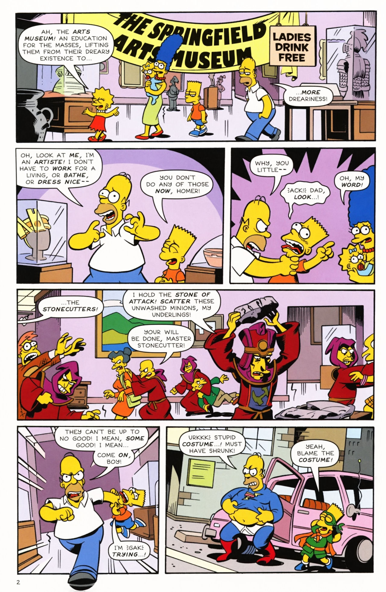 Read online Bongo Comics Presents Simpsons Super Spectacular comic -  Issue #11 - 4
