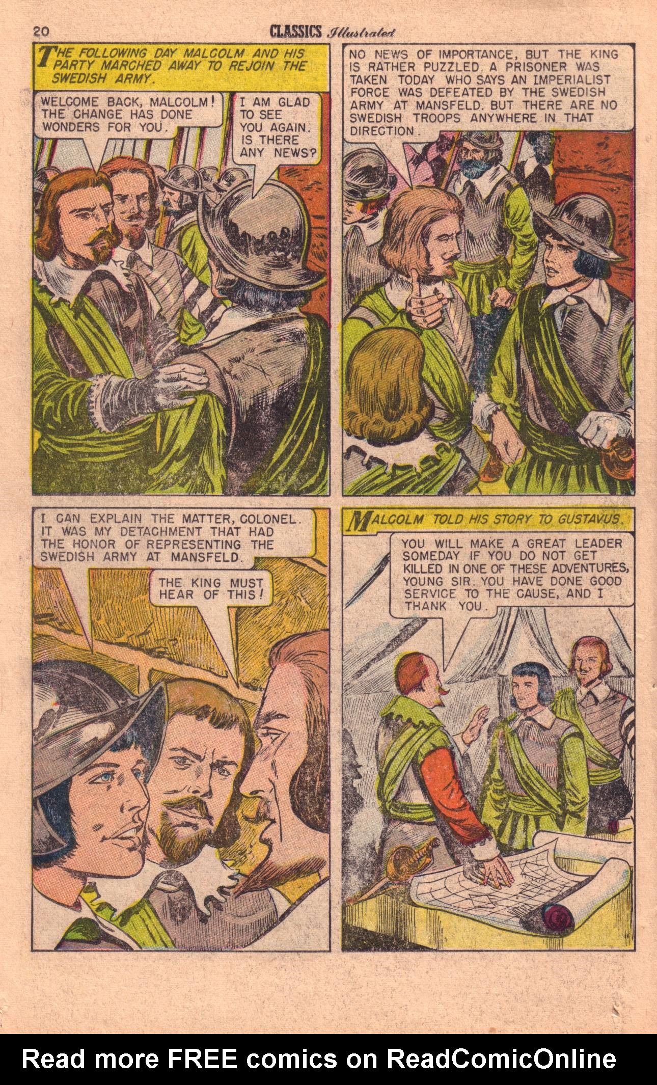 Read online Classics Illustrated comic -  Issue #155 - 22