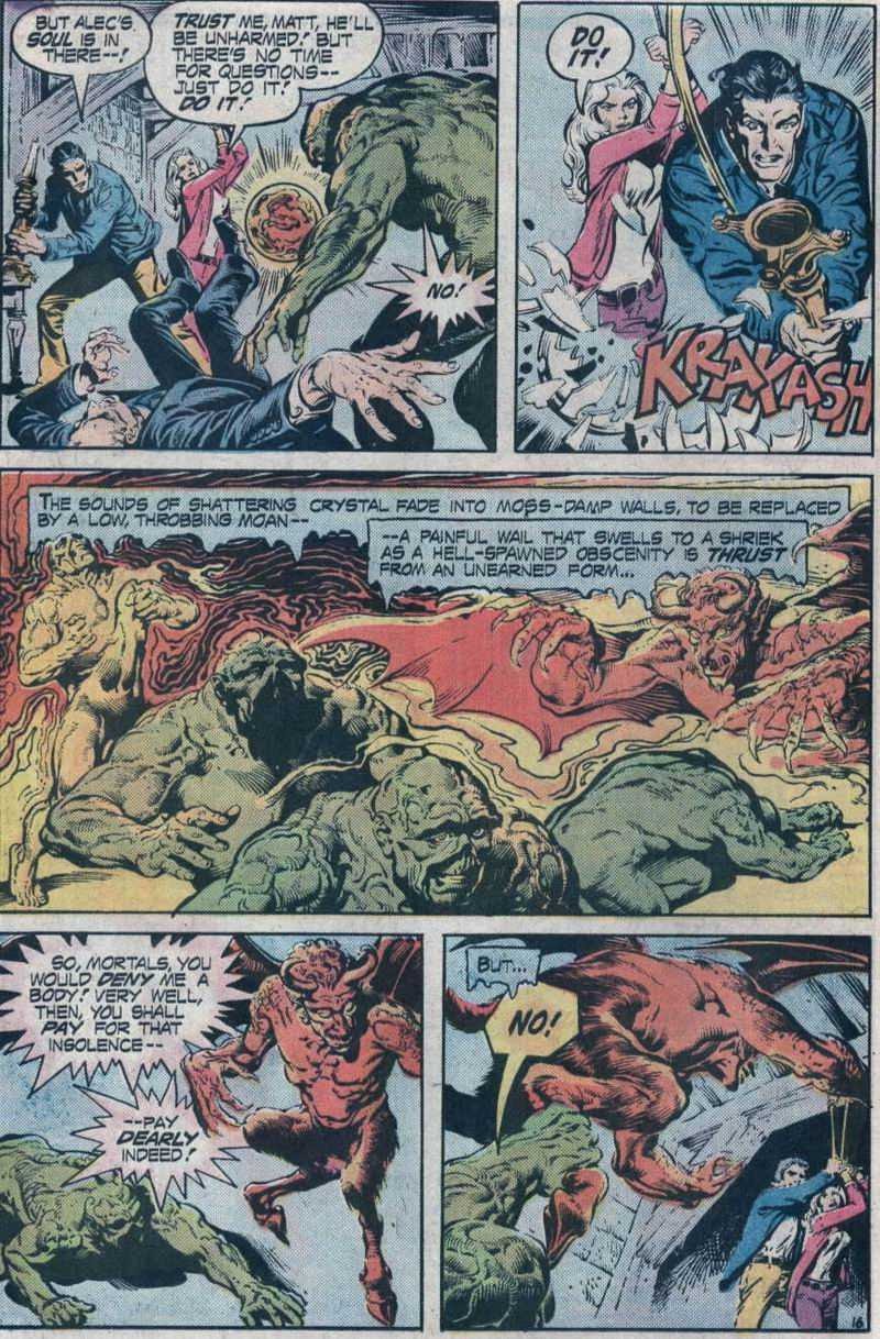 Read online Swamp Thing (1972) comic -  Issue #15 - 17