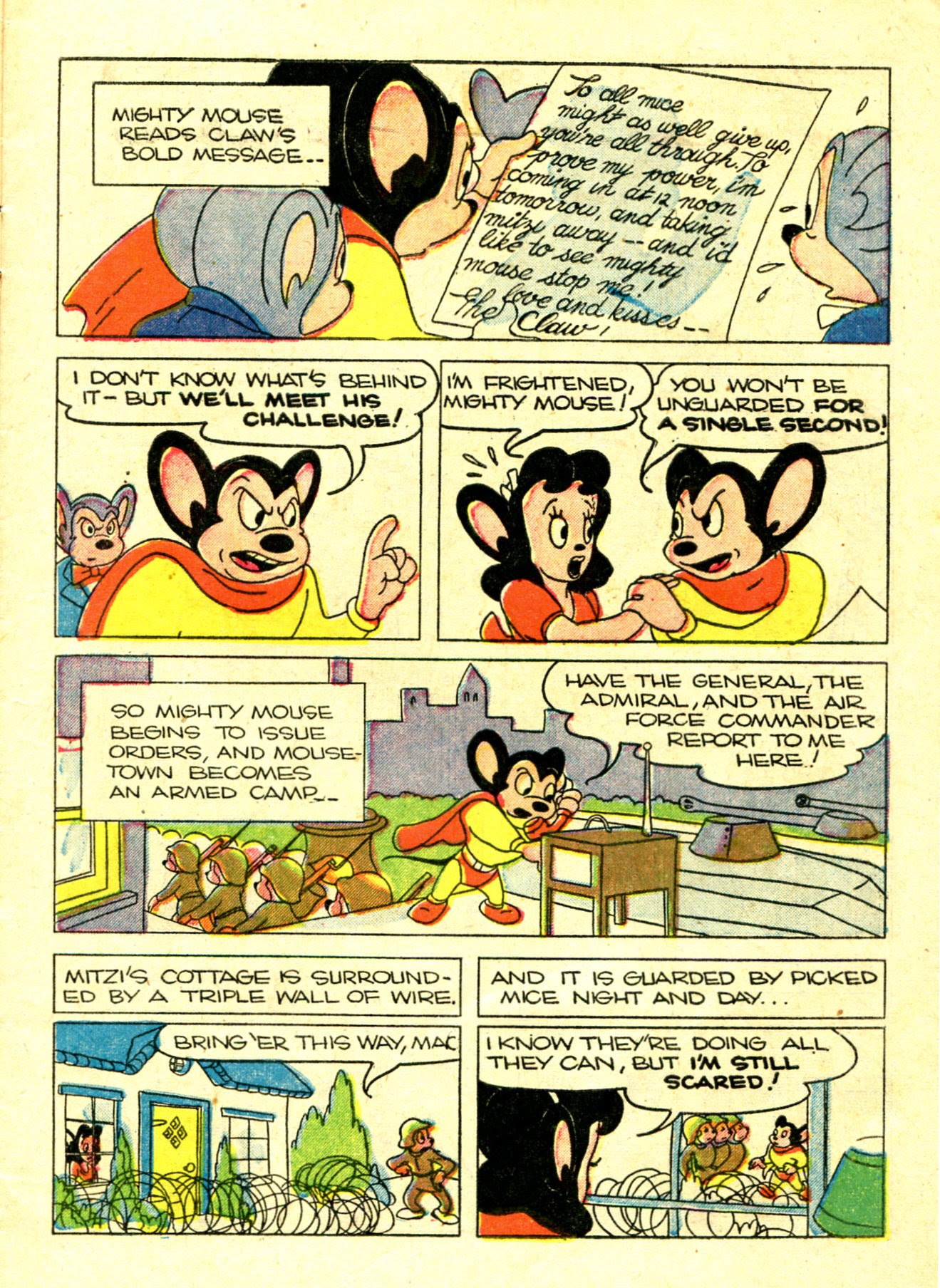 Read online Paul Terry's Mighty Mouse Comics comic -  Issue #36 - 6