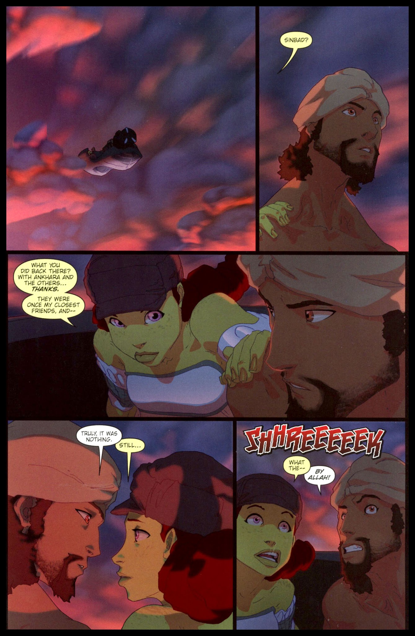Read online Sinbad: Rogue of Mars comic -  Issue #3 - 17