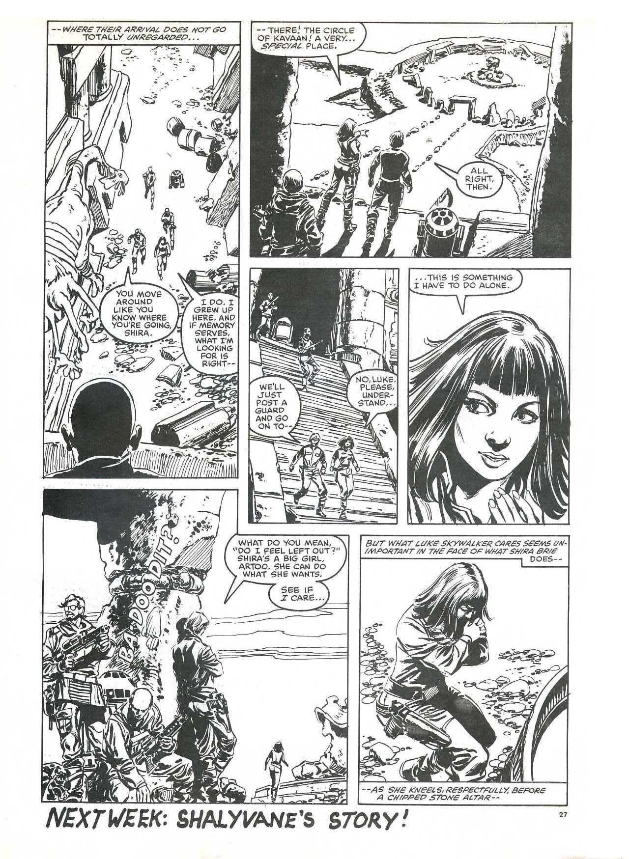 Read online Return of the Jedi comic -  Issue #109 - 27