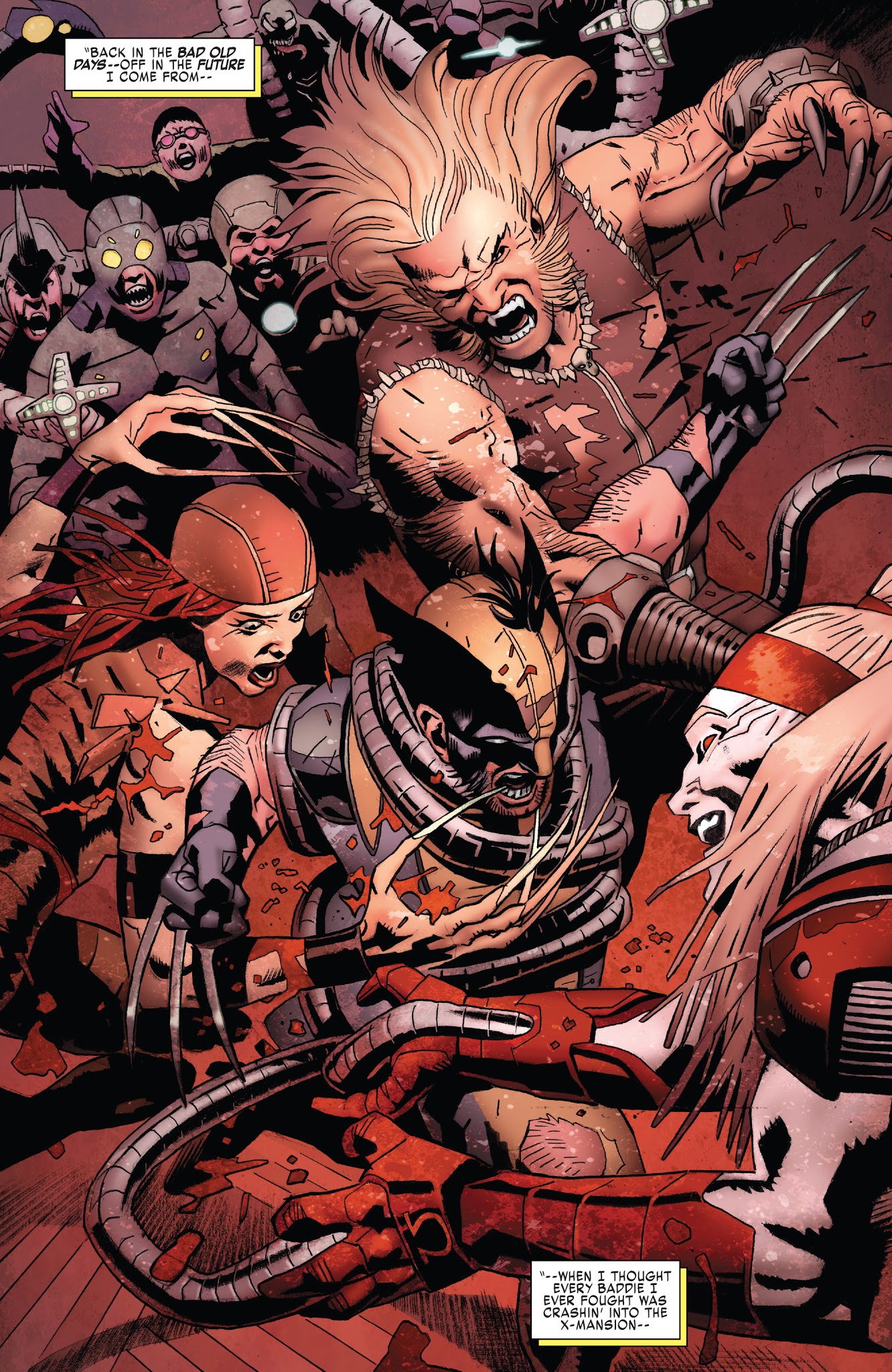 Read online Weapon X (2017) comic -  Issue #15 - 15