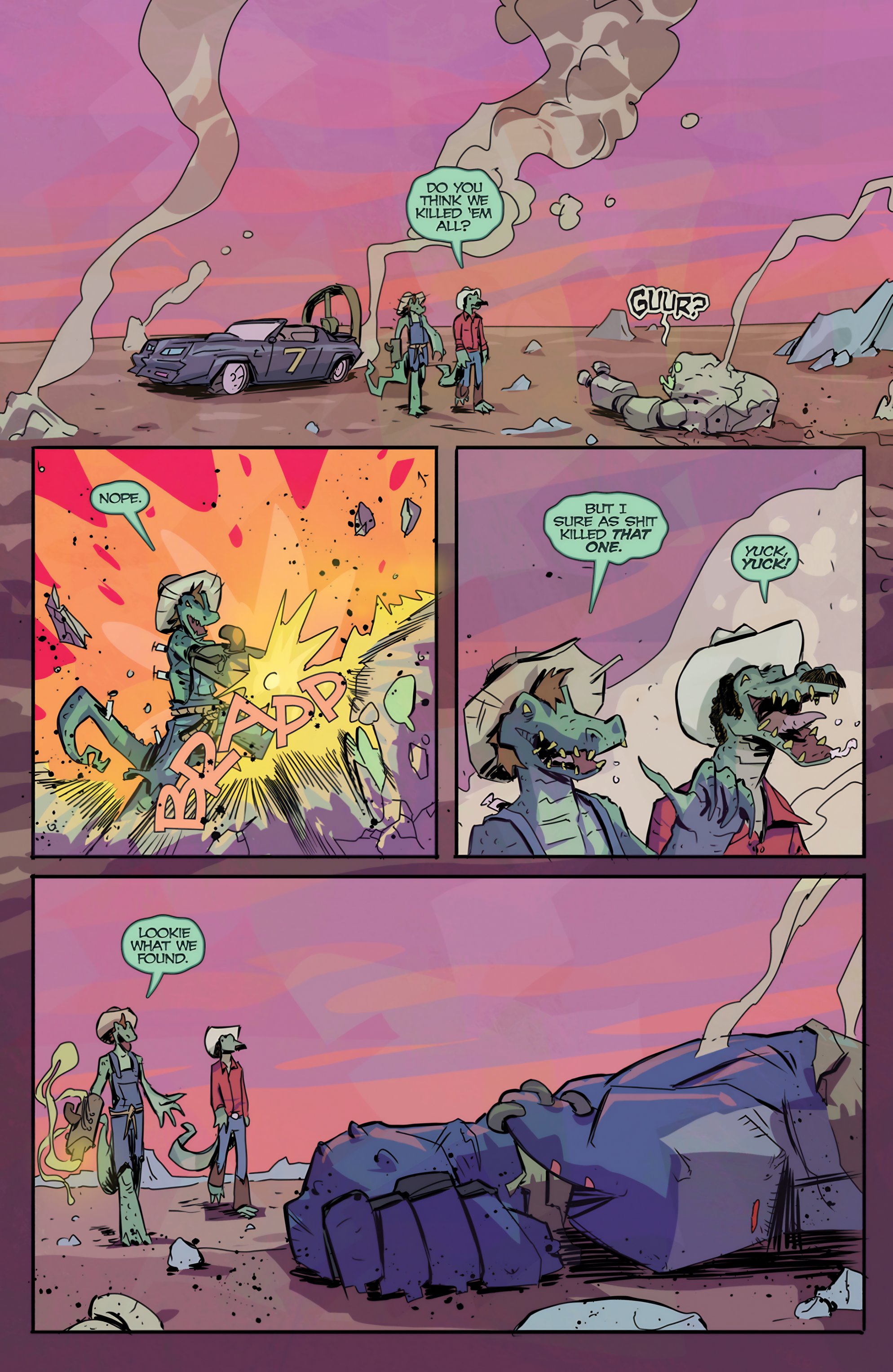 Read online Metalshark Bro: Assault On Hamzig Island comic -  Issue # TPB - 79