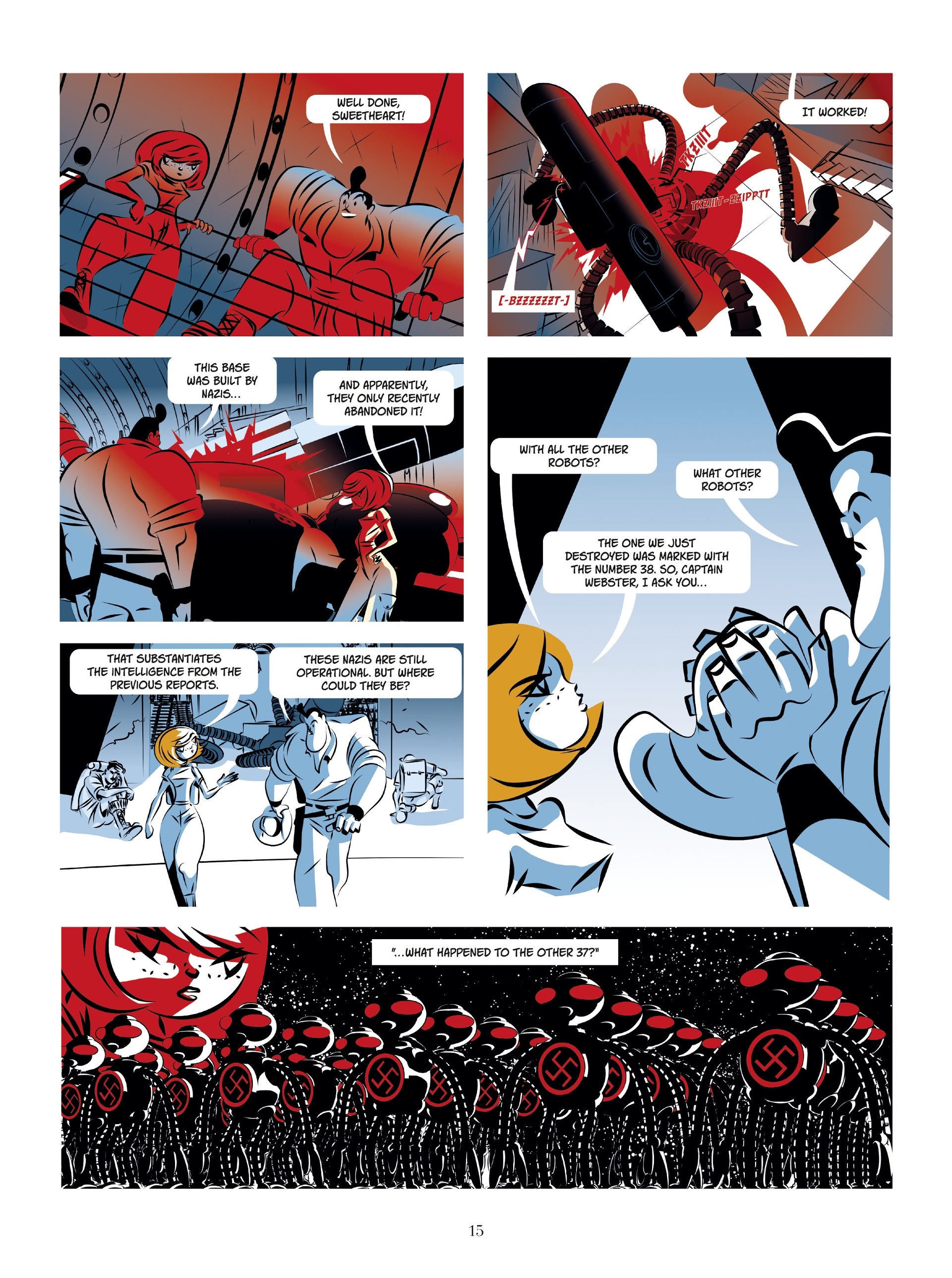 Read online Webtser and Jones: Space Agents comic -  Issue # TPB - 14