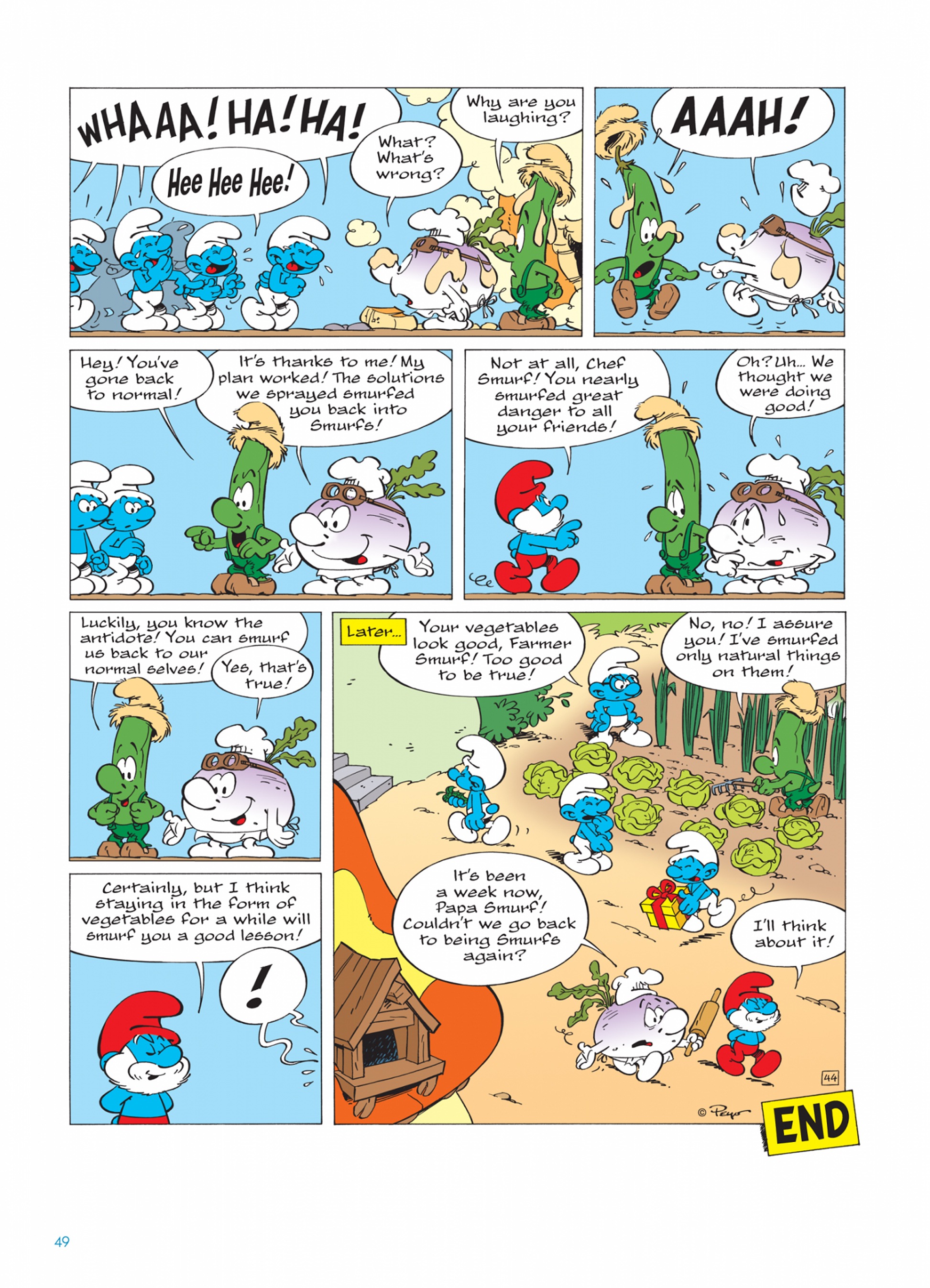 Read online The Smurfs comic -  Issue #26 - 49