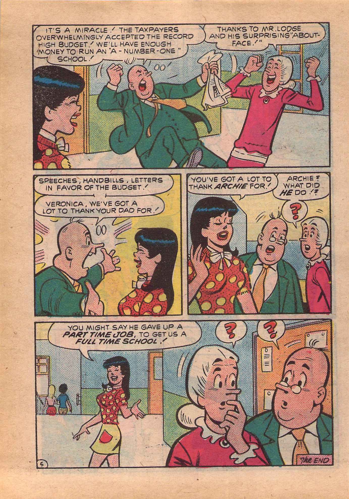 Read online Archie's Double Digest Magazine comic -  Issue #34 - 222