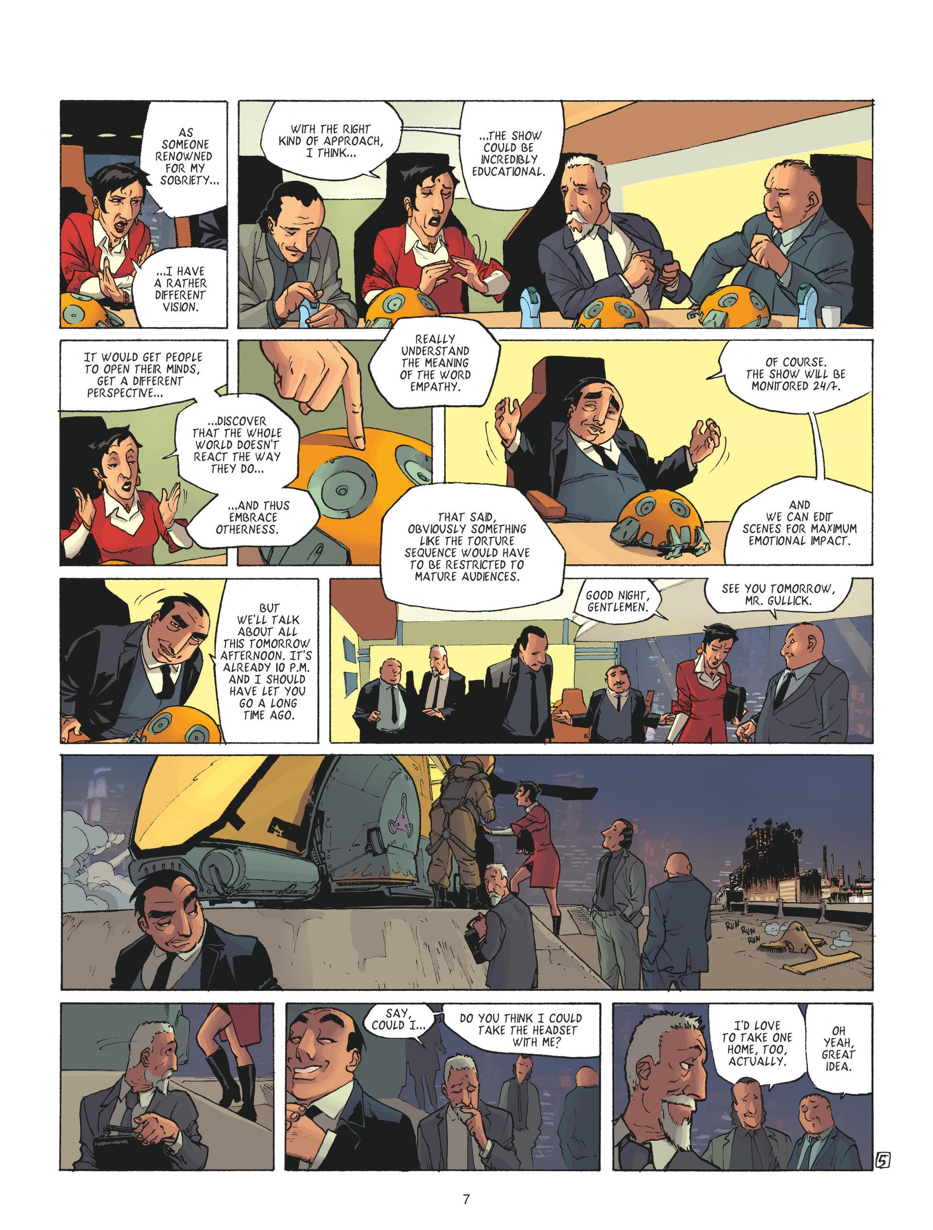 Read online Reality Show comic -  Issue #5 - 7
