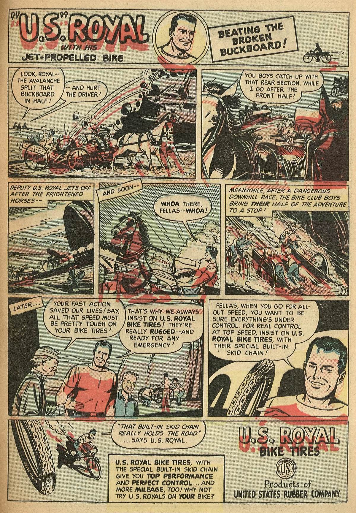 Read online Adventures Into The Unknown comic -  Issue #12 - 13