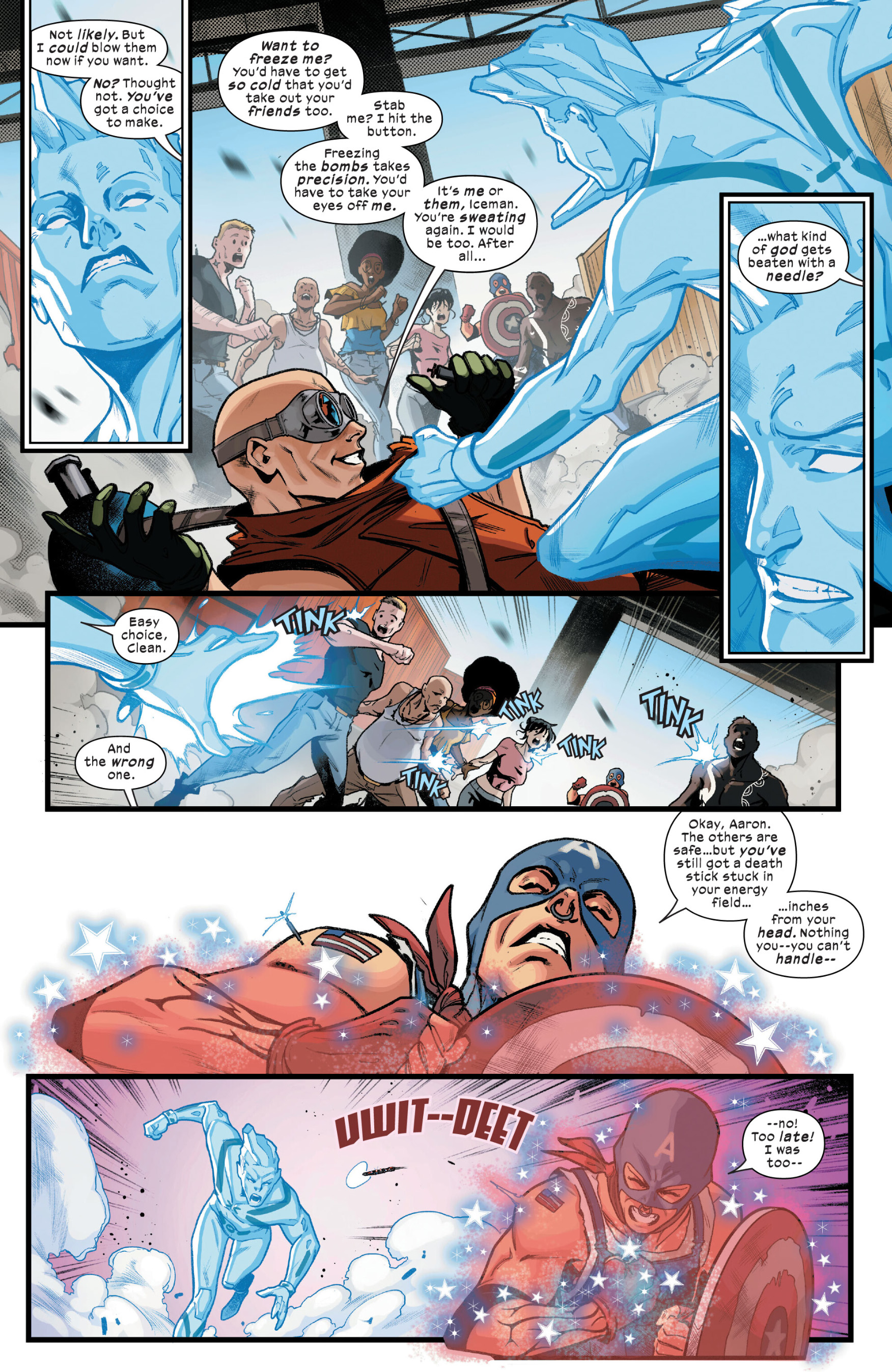 Read online Astonishing Iceman comic -  Issue #3 - 17
