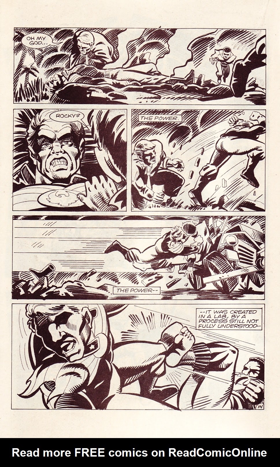 Read online Liberator (1987) comic -  Issue #6 - 16