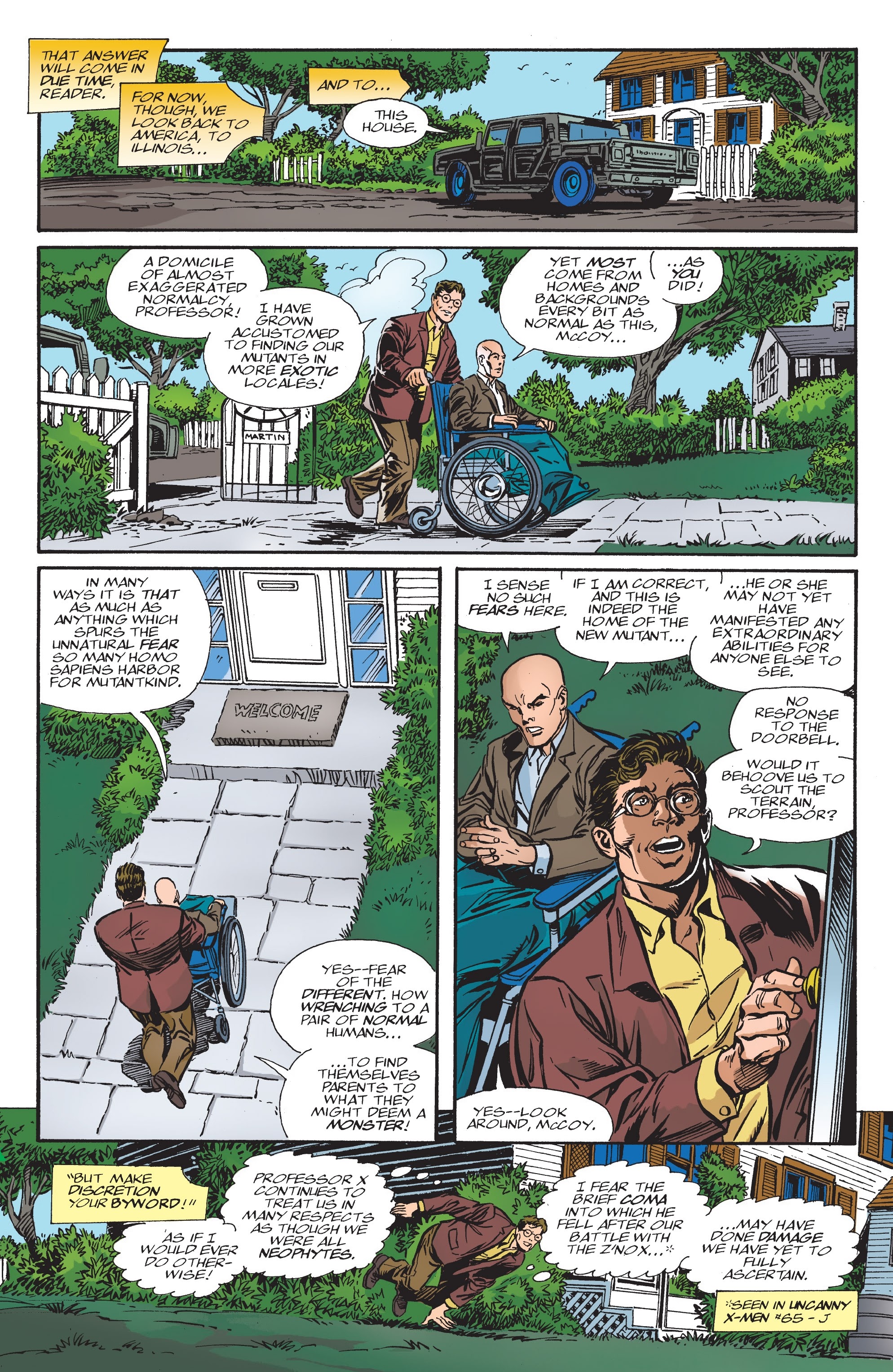 Read online X-Men: Hidden Years comic -  Issue #10 - 14