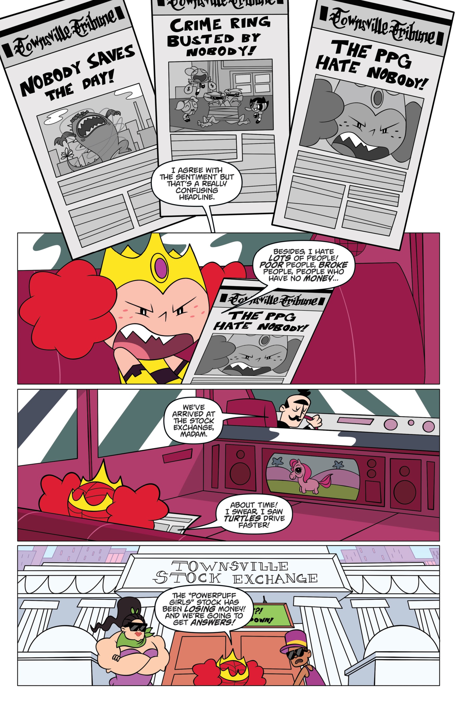Read online The Powerpuff Girls: Bureau of Bad comic -  Issue # _TPB - 19