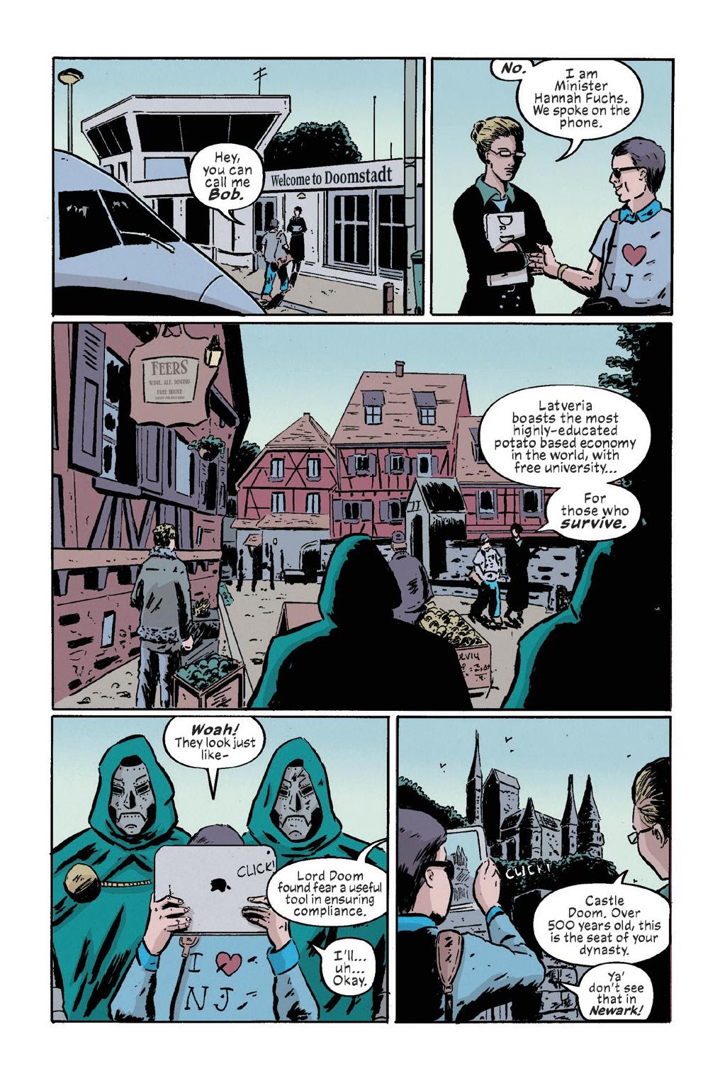 Read online Bob Doom: Dominic Archer & Marc KZ comic -  Issue # Full - 5