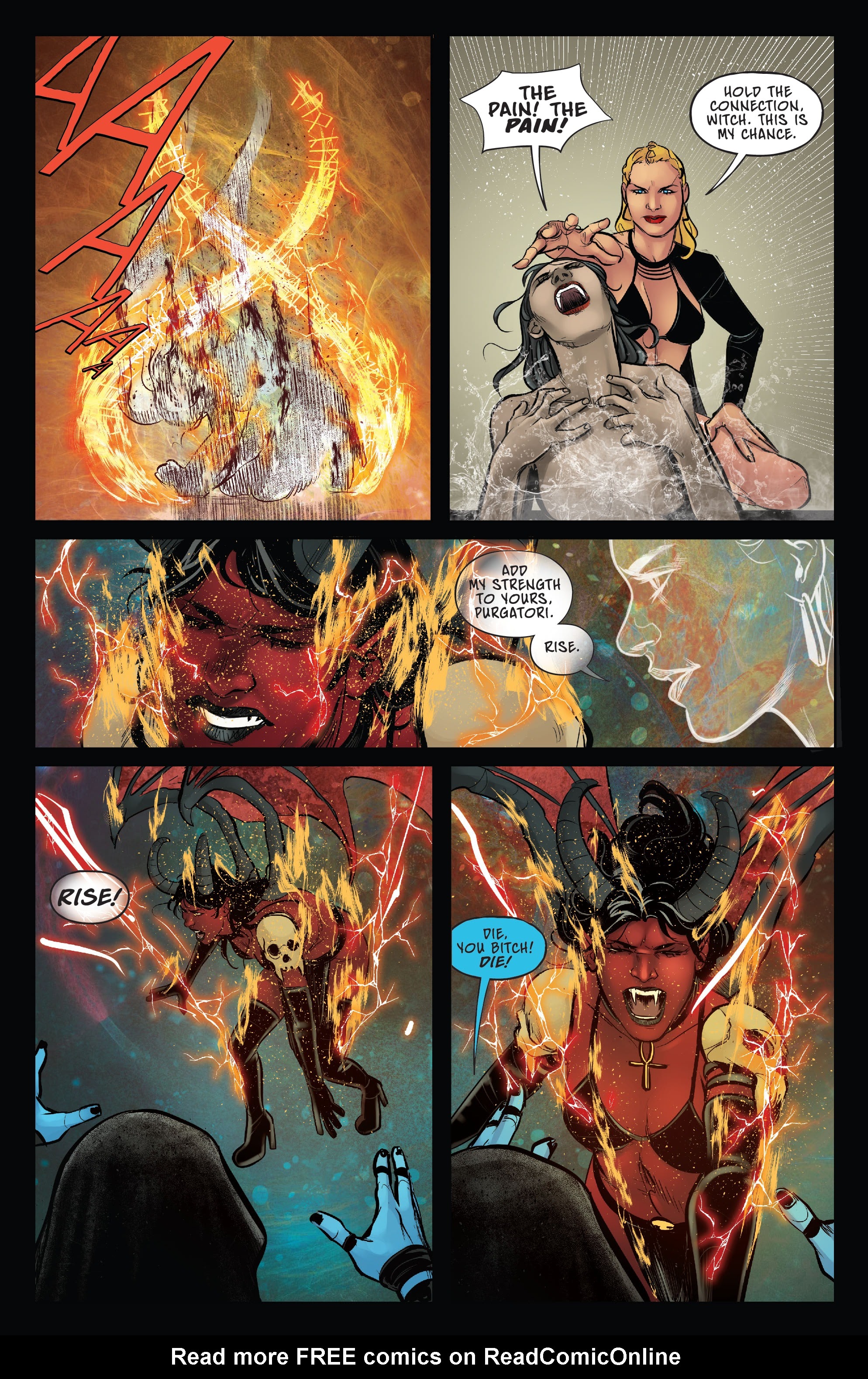 Read online Vampirella VS. Purgatori comic -  Issue #4 - 23