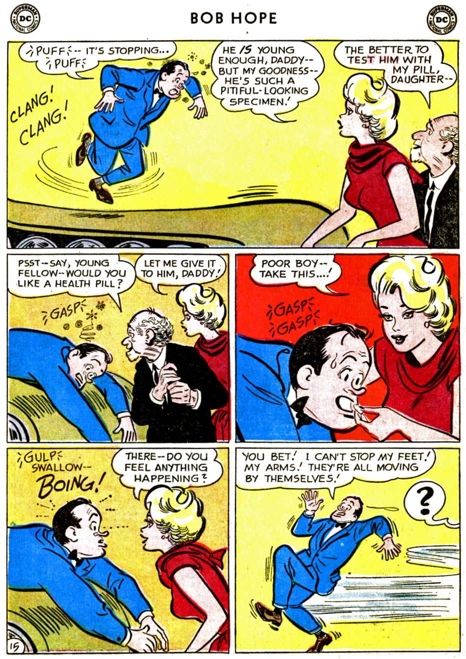 Read online The Adventures of Bob Hope comic -  Issue #74 - 19
