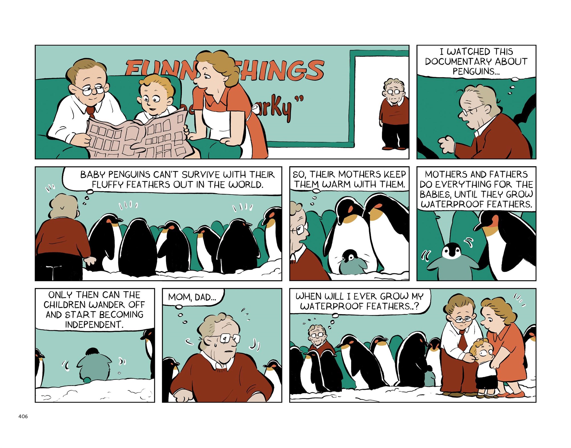 Read online Funny Things: A Comic Strip Biography of Charles M. Schulz comic -  Issue # TPB (Part 5) - 9