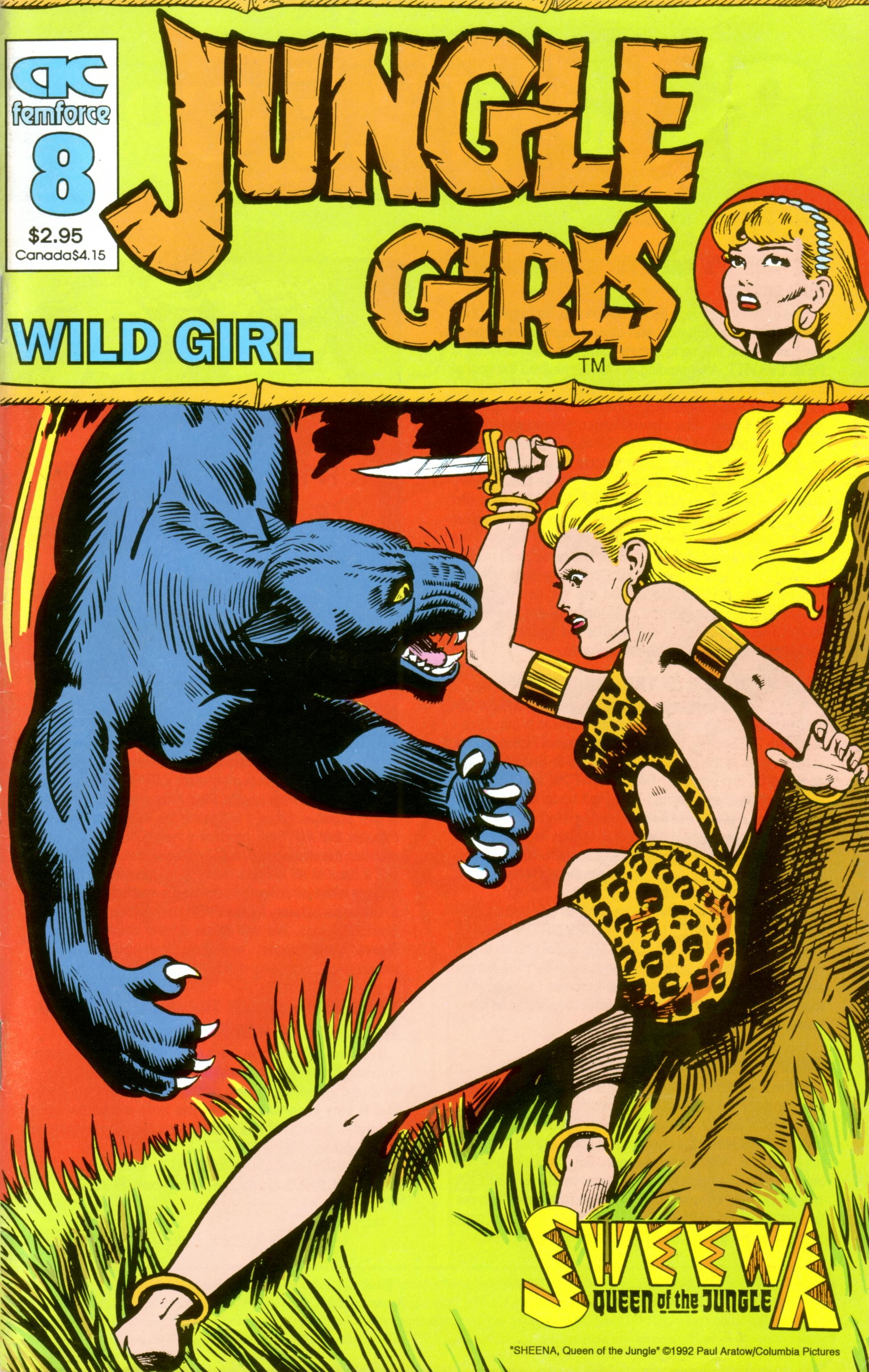 Read online Jungle Girls (1988) comic -  Issue #8 - 1