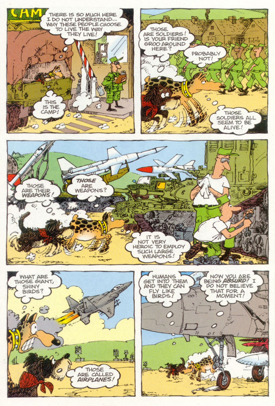 Read online Sergio Aragonés' Groo And Rufferto comic -  Issue #3 - 24