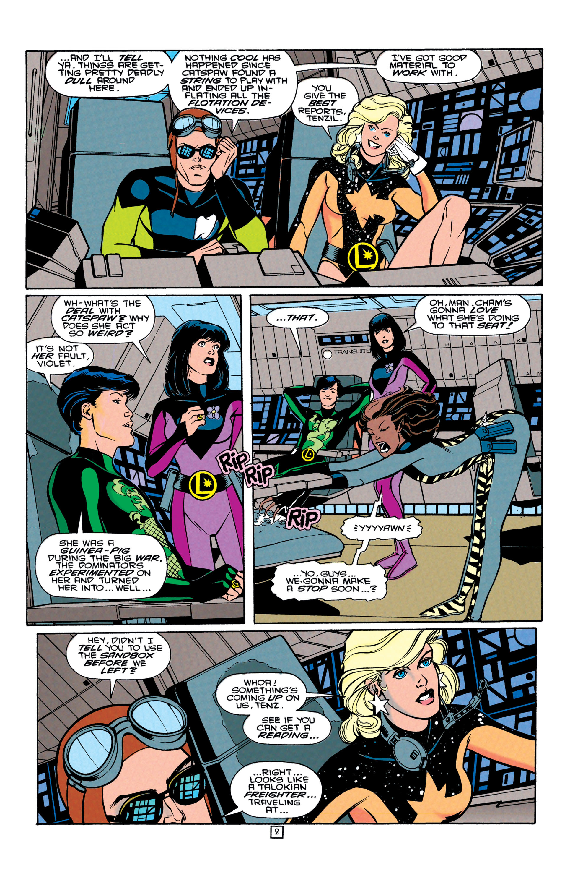 Read online Legionnaires comic -  Issue #9 - 3