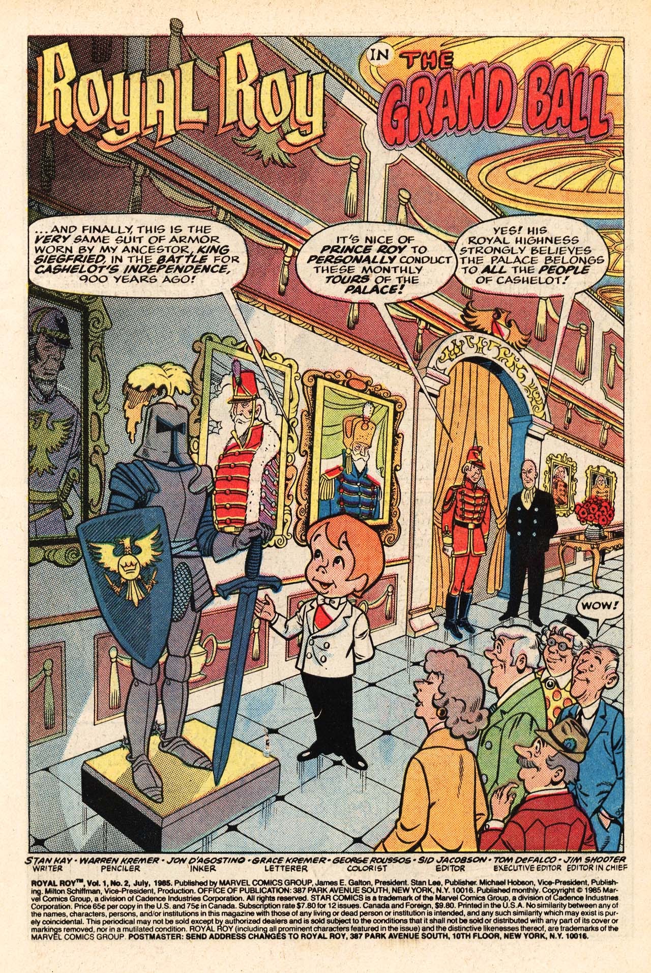 Read online Royal Roy comic -  Issue #2 - 3