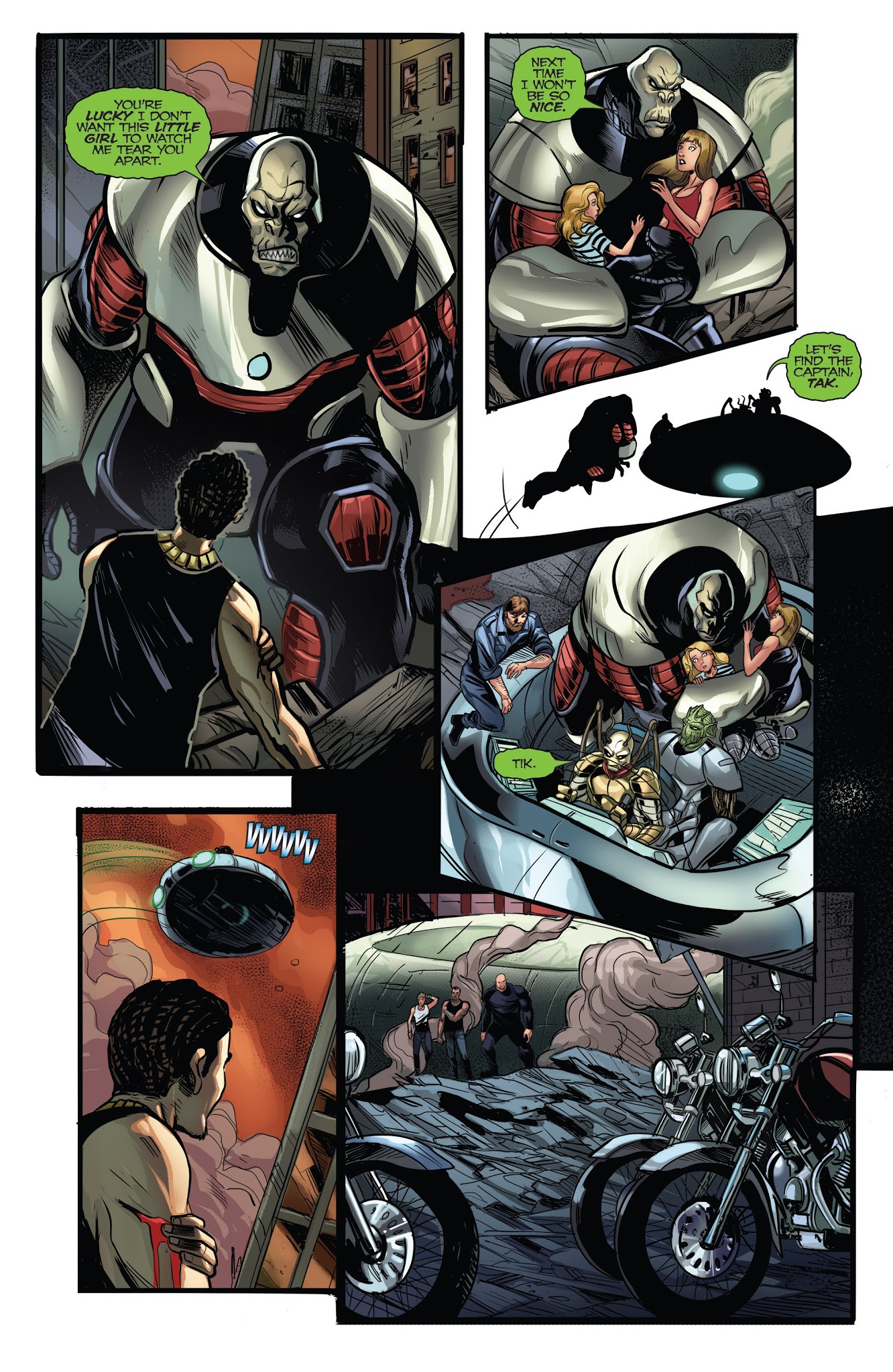 Read online Aliens vs. Zombies comic -  Issue #4 - 6