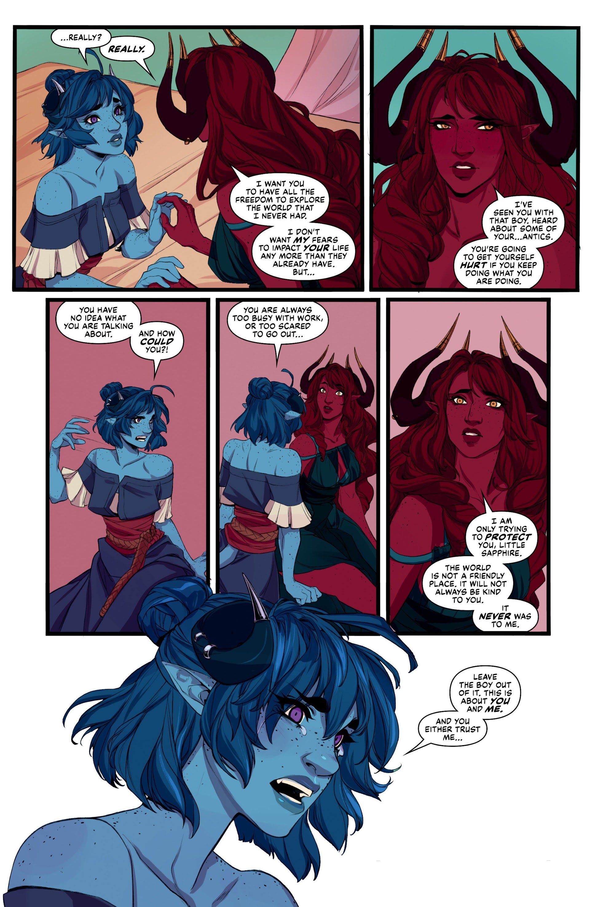 Read online Critical Role: The Mighty Nein Origins–Jester Lavorre comic -  Issue # Full - 26