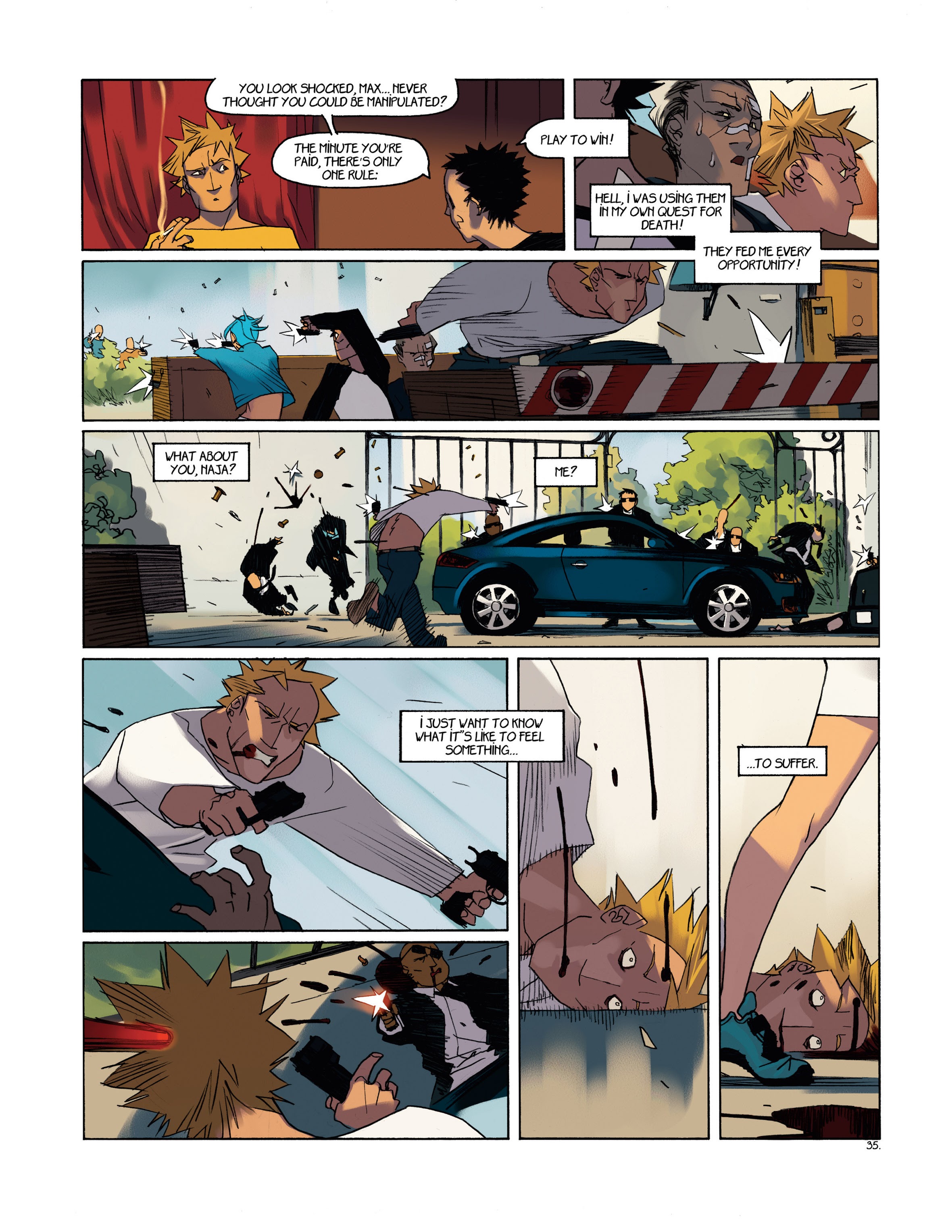 Read online Naja comic -  Issue #10 - 12