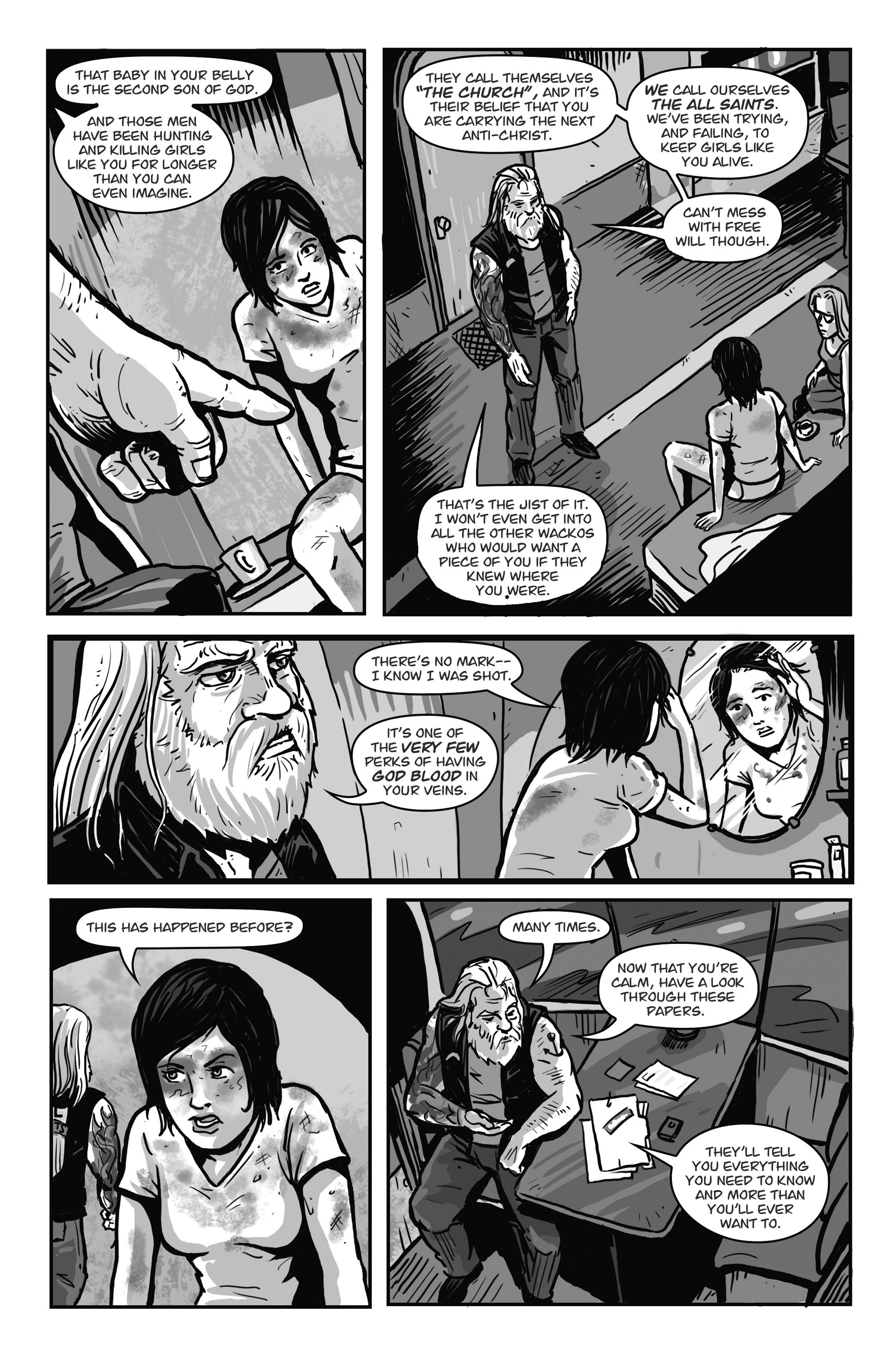 Read online The God Child comic -  Issue #2 - 20