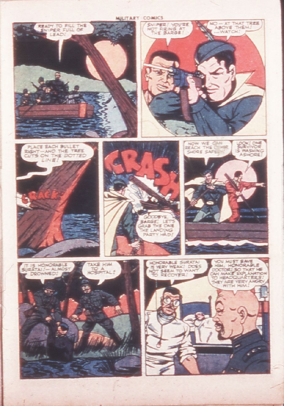 Read online Military Comics comic -  Issue #32 - 29