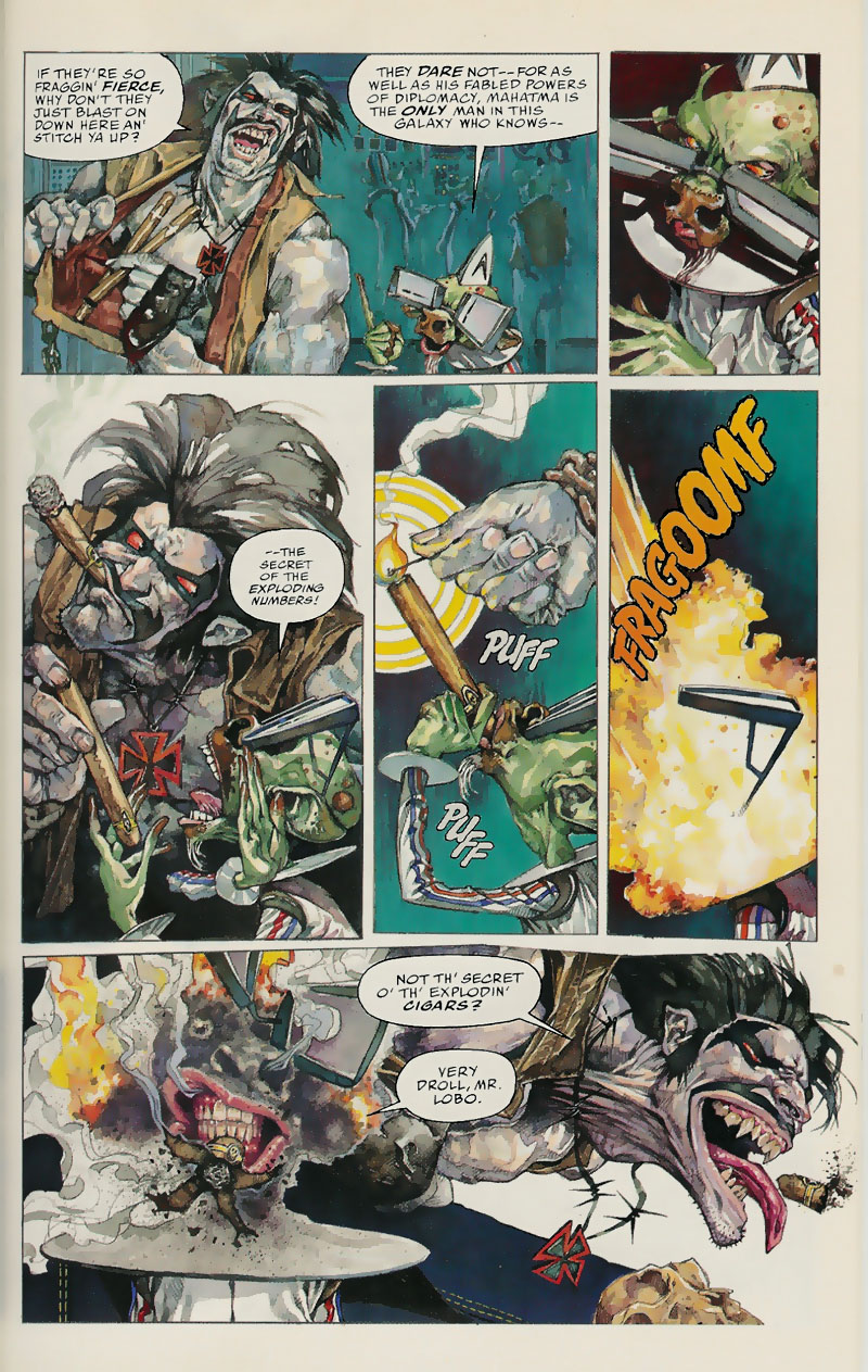 Read online Lobo: Fragtastic Voyage comic -  Issue # Full - 6