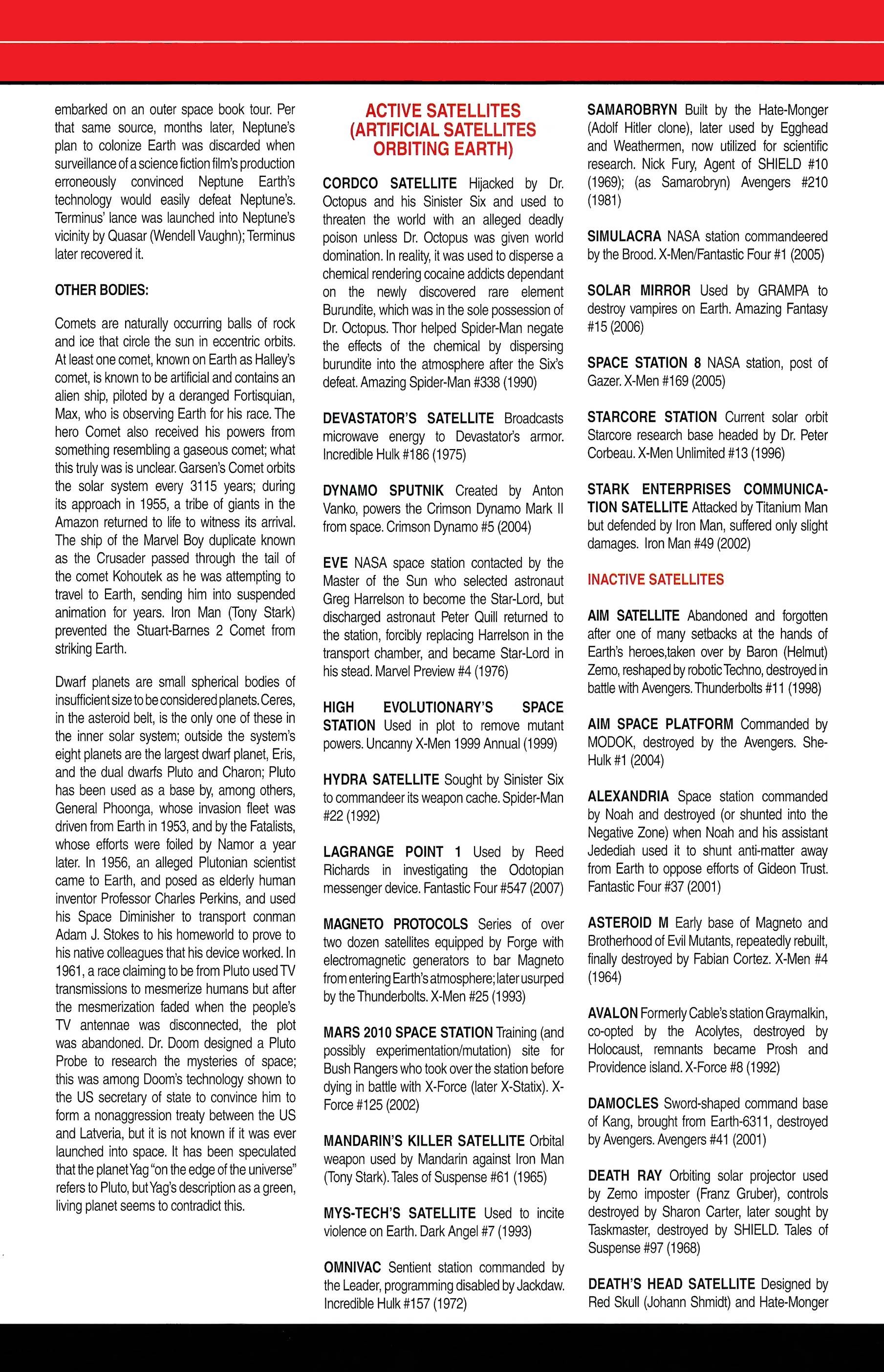 Read online Official Handbook of the Marvel Universe A to Z comic -  Issue # TPB 6 (Part 2) - 139