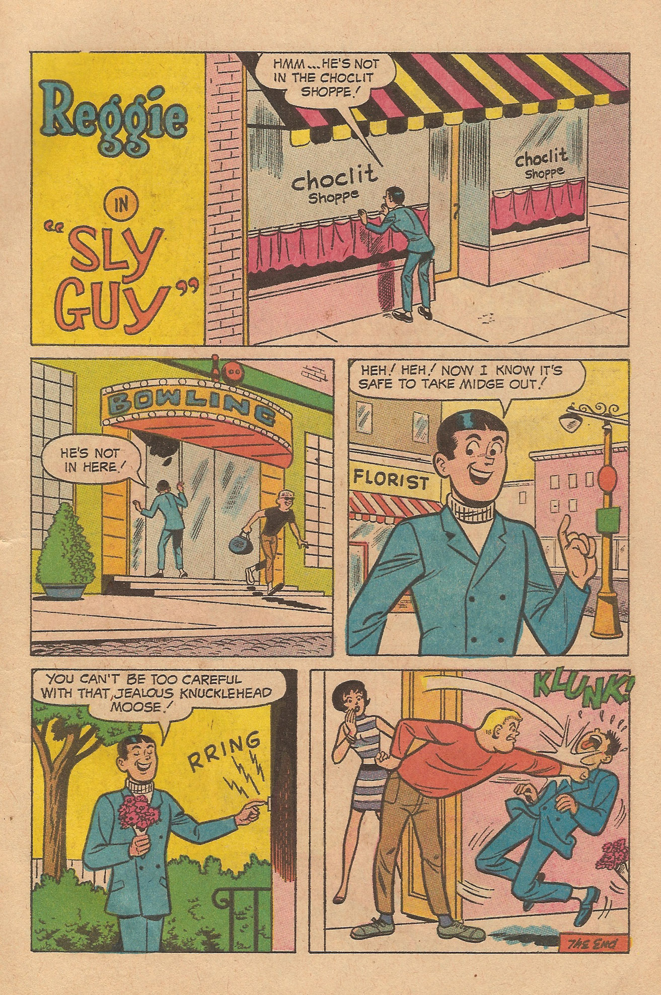 Read online Reggie's Wise Guy Jokes comic -  Issue #4 - 7