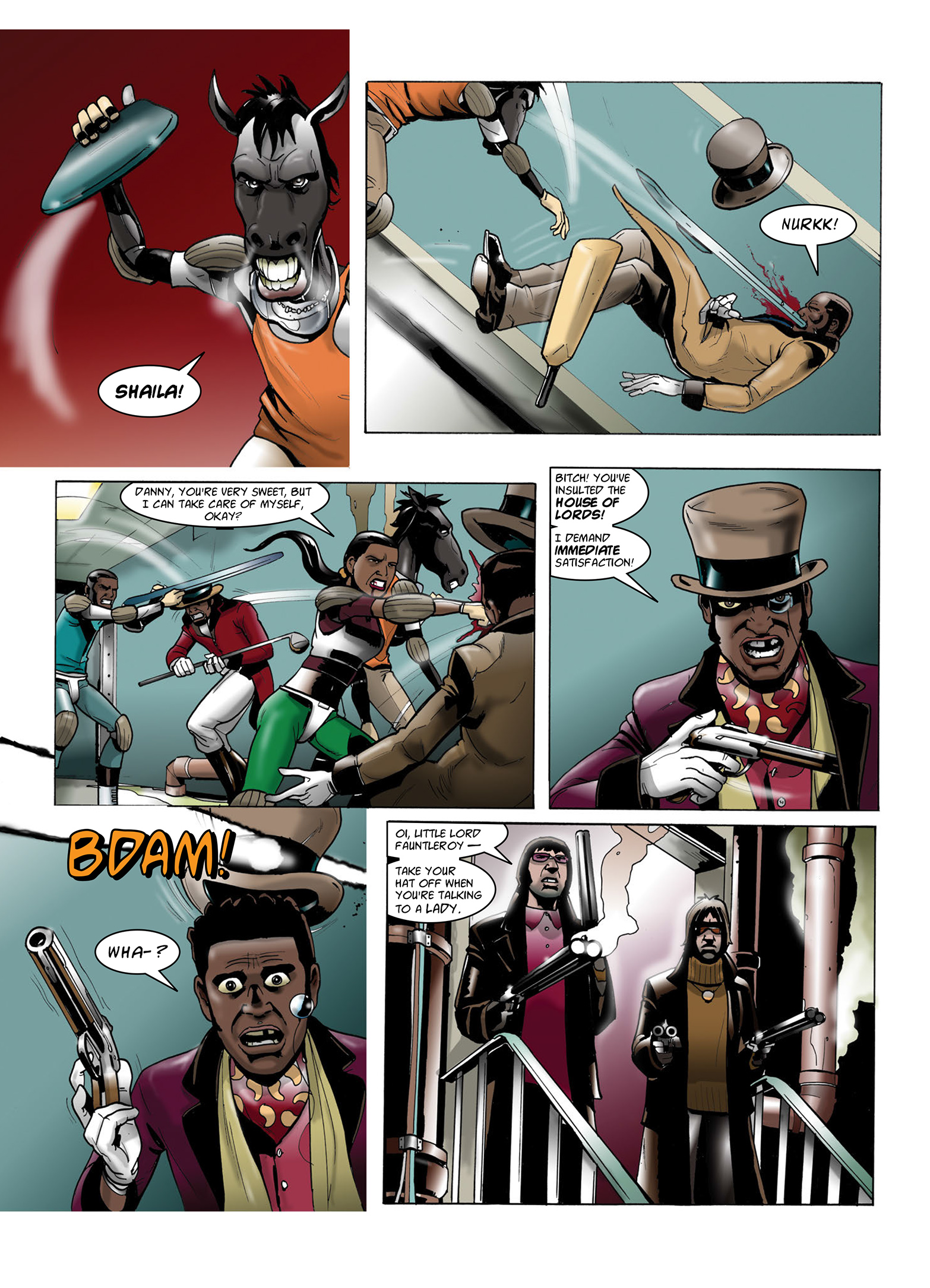 Read online Judge Dredd Megazine (Vol. 5) comic -  Issue #372 - 91