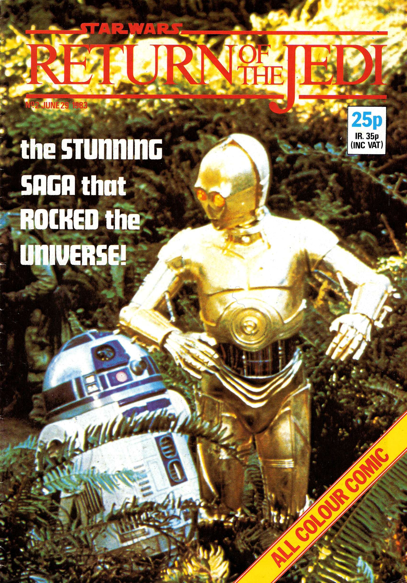 Read online Return of the Jedi comic -  Issue #2 - 1