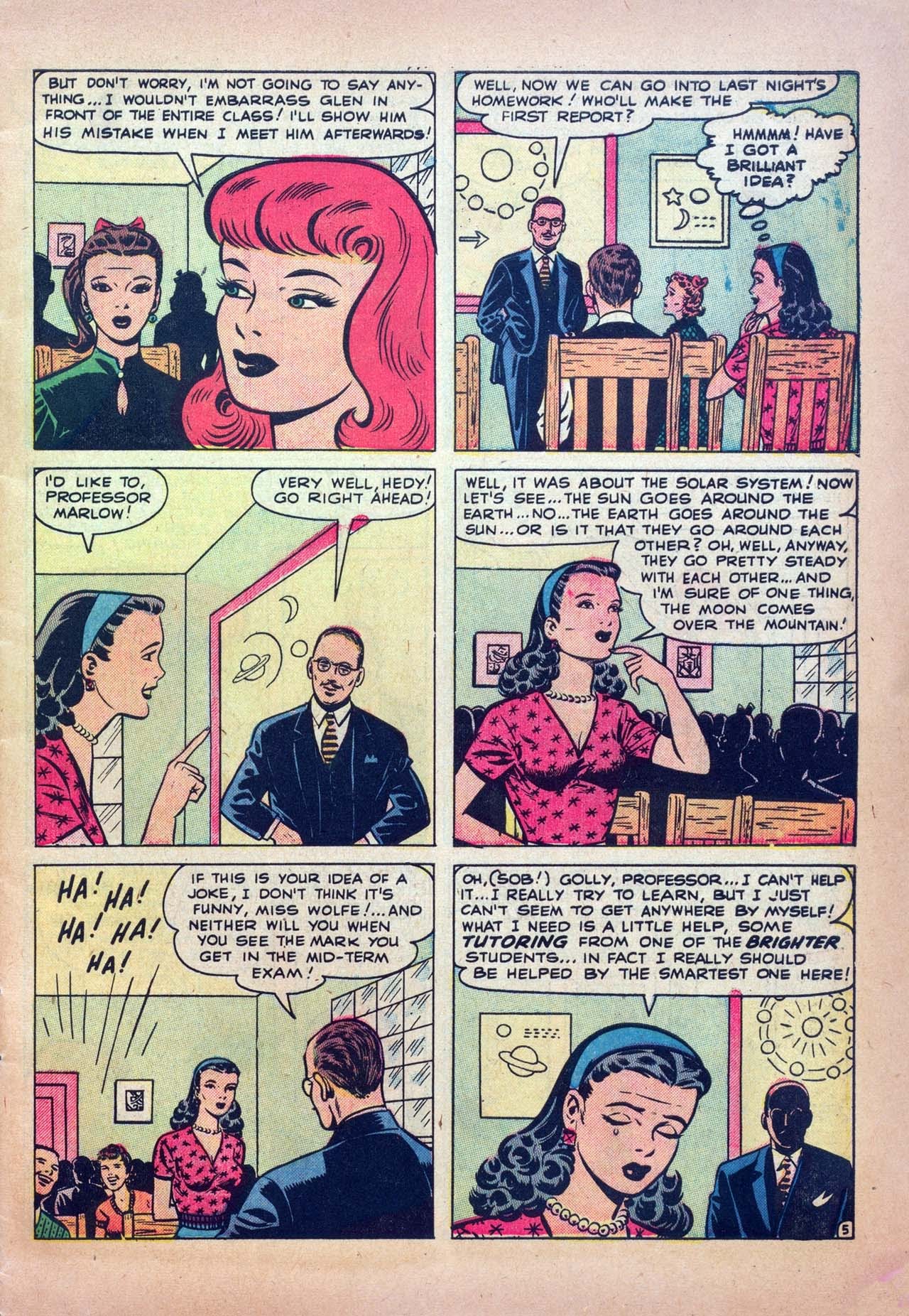 Read online Patsy and Hedy comic -  Issue #11 - 7