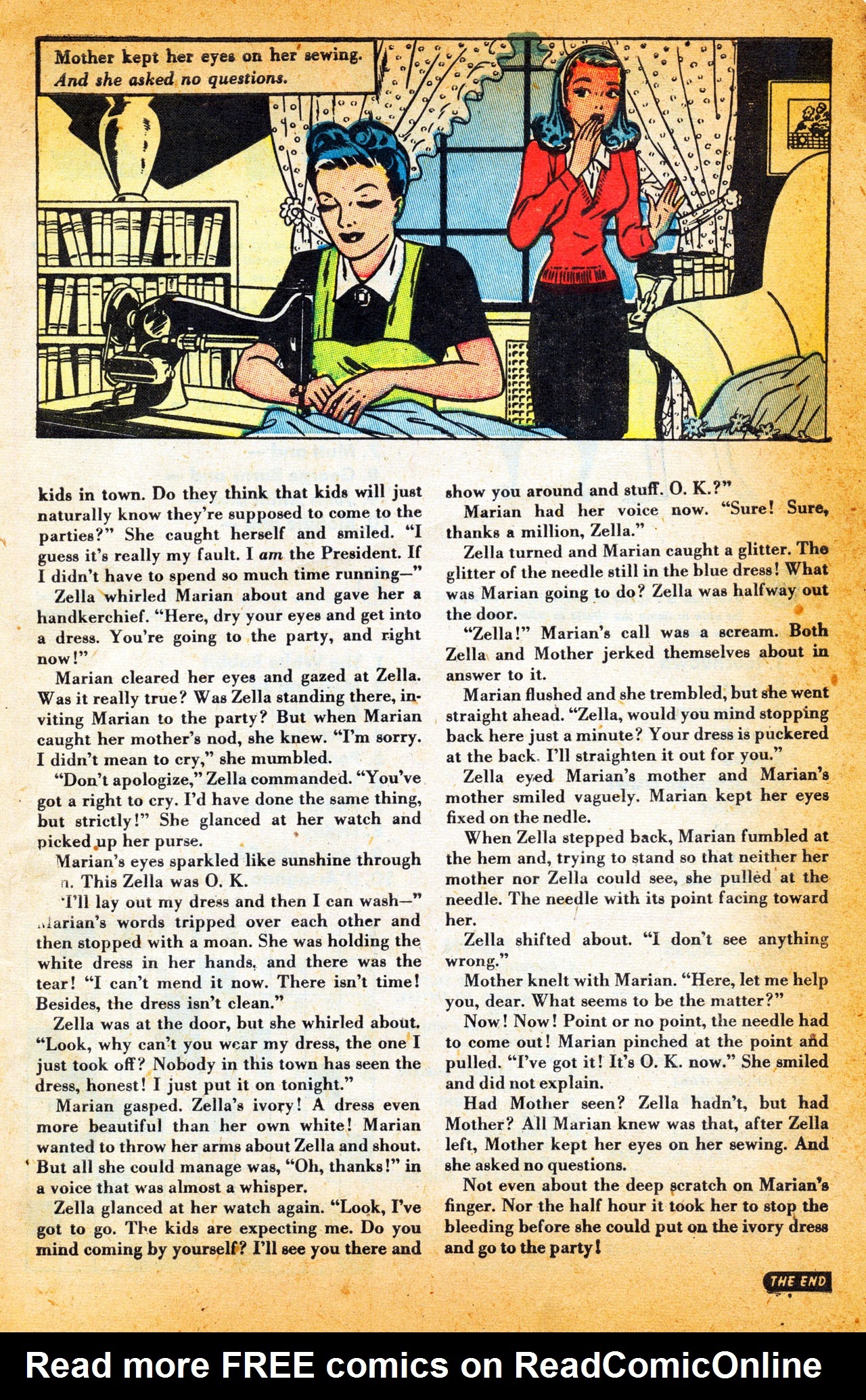 Read online Junior Miss (1947) comic -  Issue #25 - 35