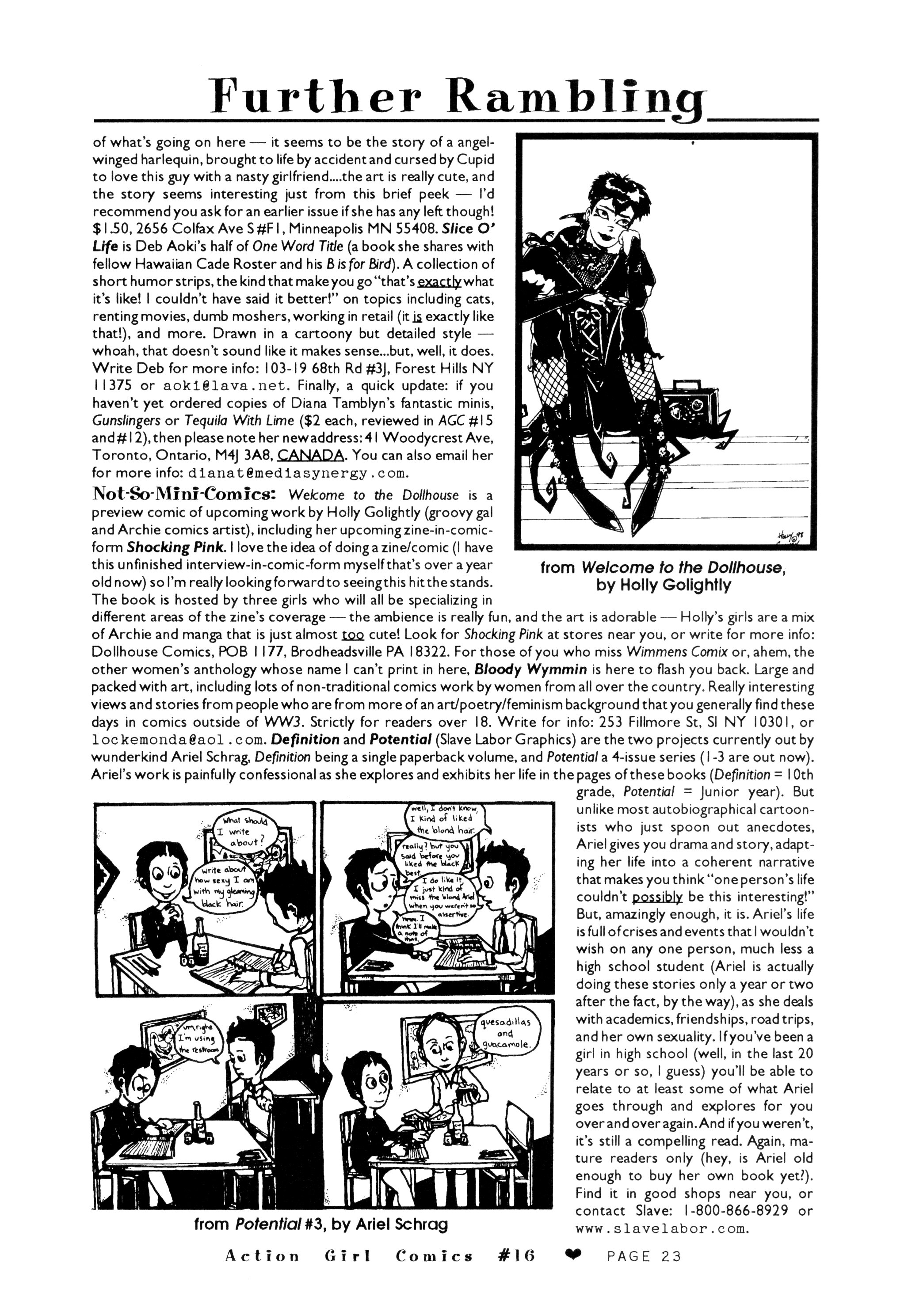 Read online Action Girl Comics comic -  Issue #16 - 25