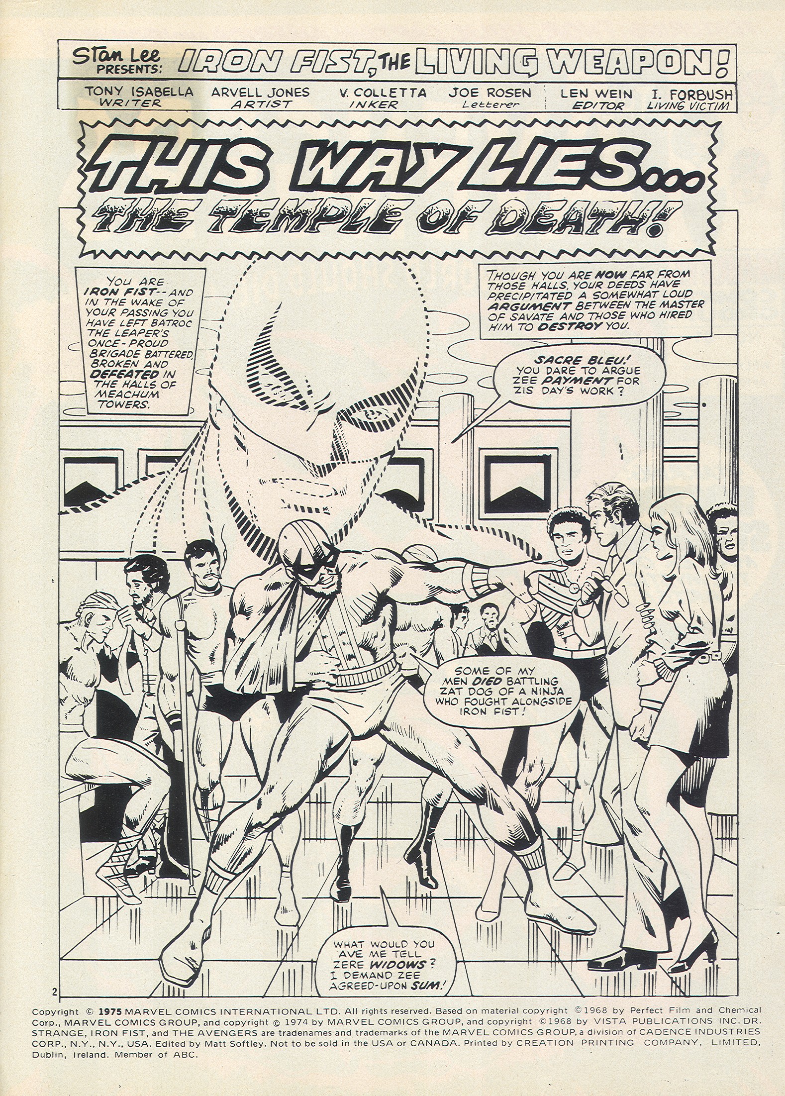 Read online The Avengers (1973) comic -  Issue #81 - 2