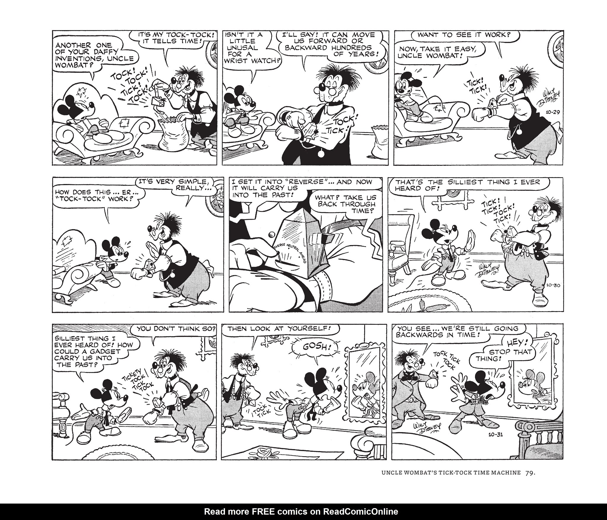Read online Walt Disney's Mickey Mouse by Floyd Gottfredson comic -  Issue # TPB 11 (Part 1) - 79