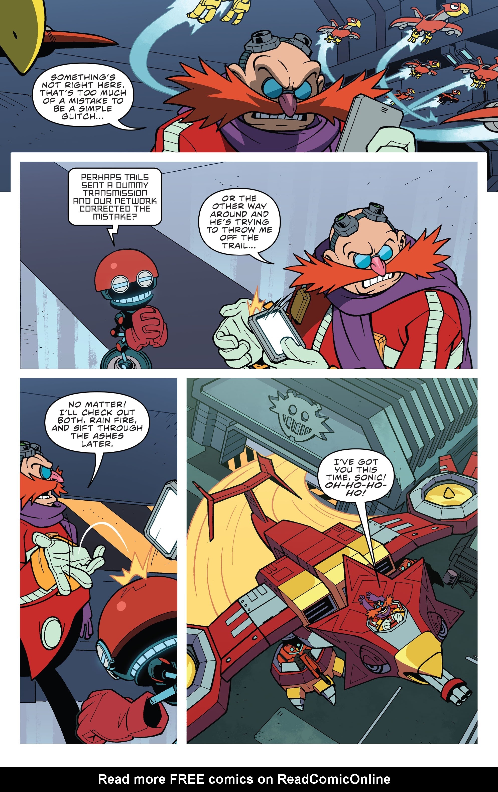 Read online Sonic the Hedgehog: Bad Guys comic -  Issue #3 - 20