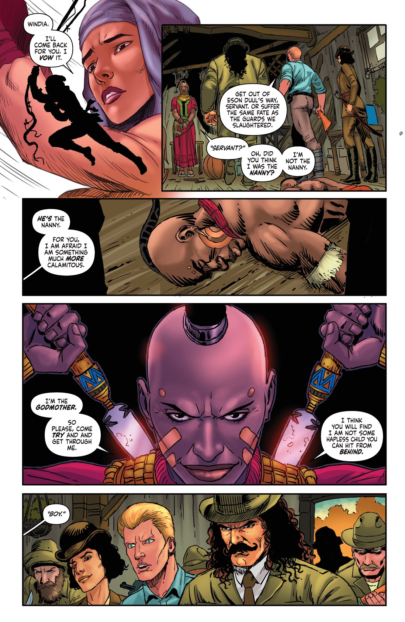 Read online Red Sonja/Tarzan comic -  Issue #3 - 16
