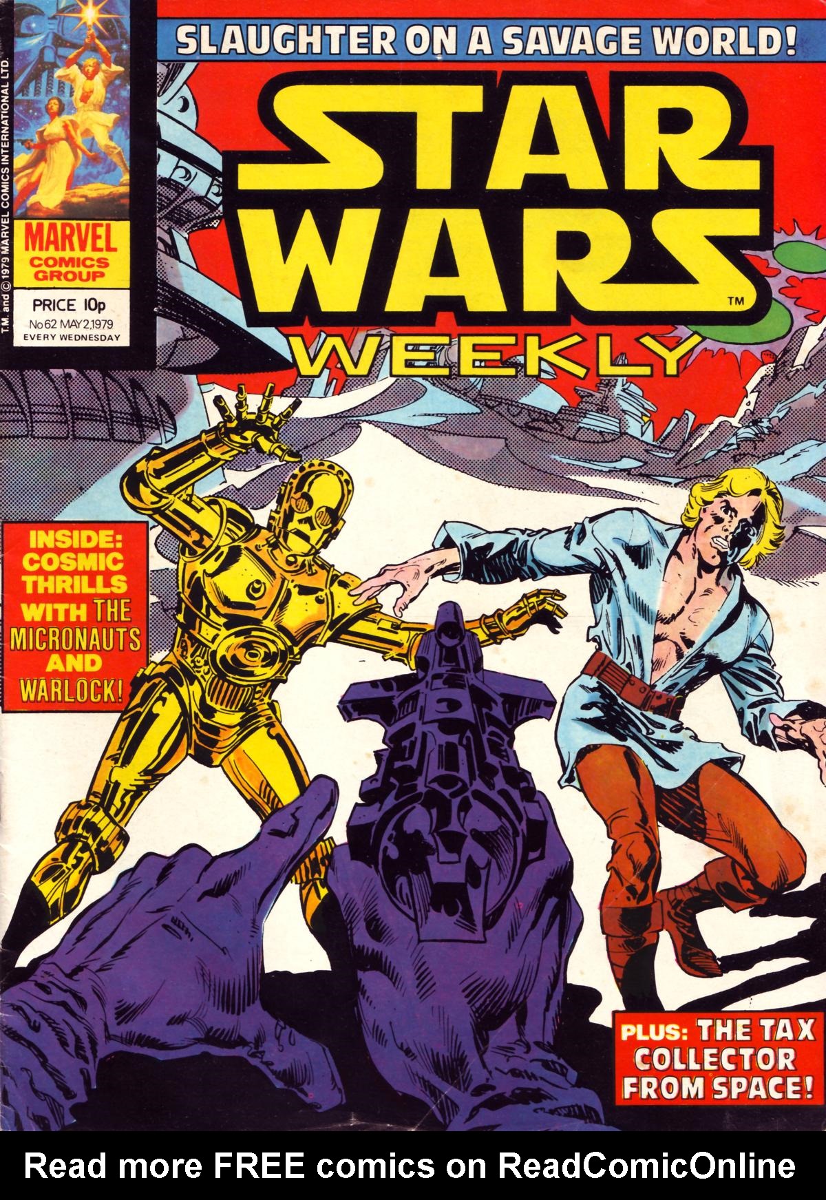 Read online Star Wars Weekly comic -  Issue #62 - 1