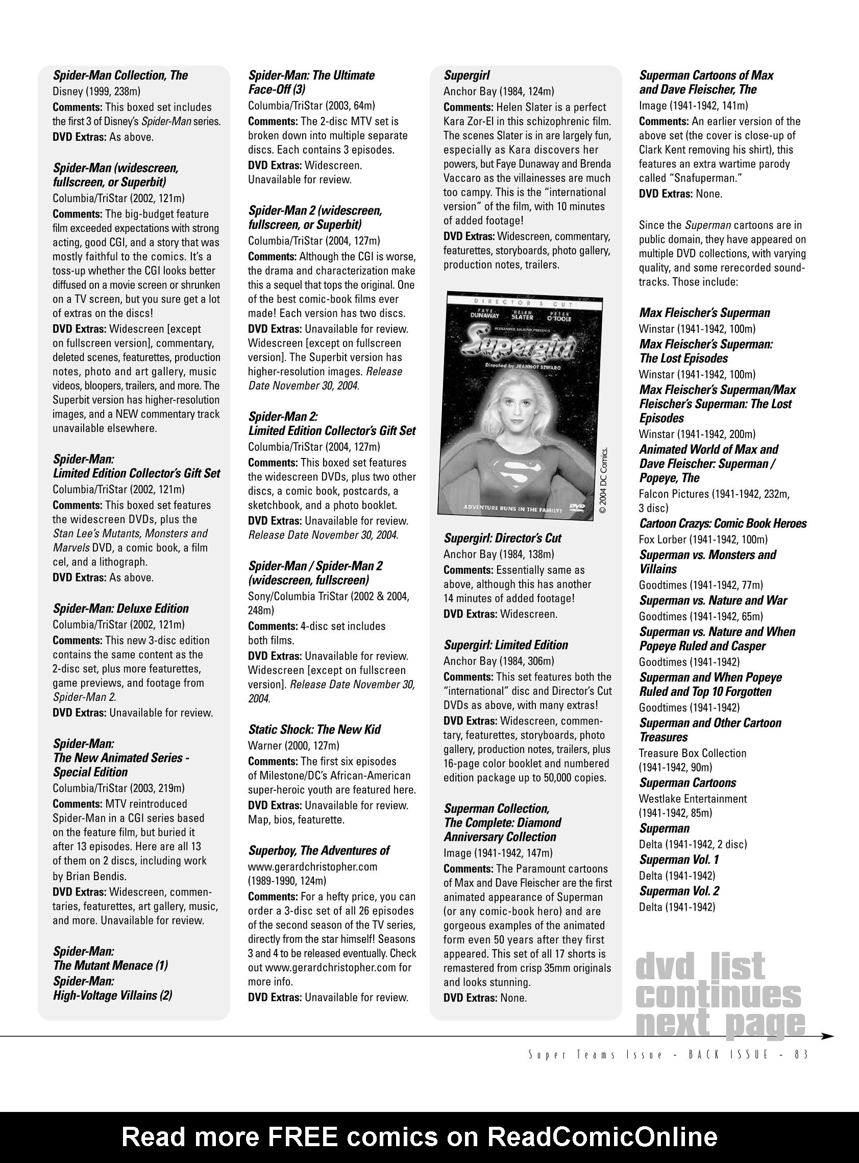 Read online Back Issue comic -  Issue #7 - 84