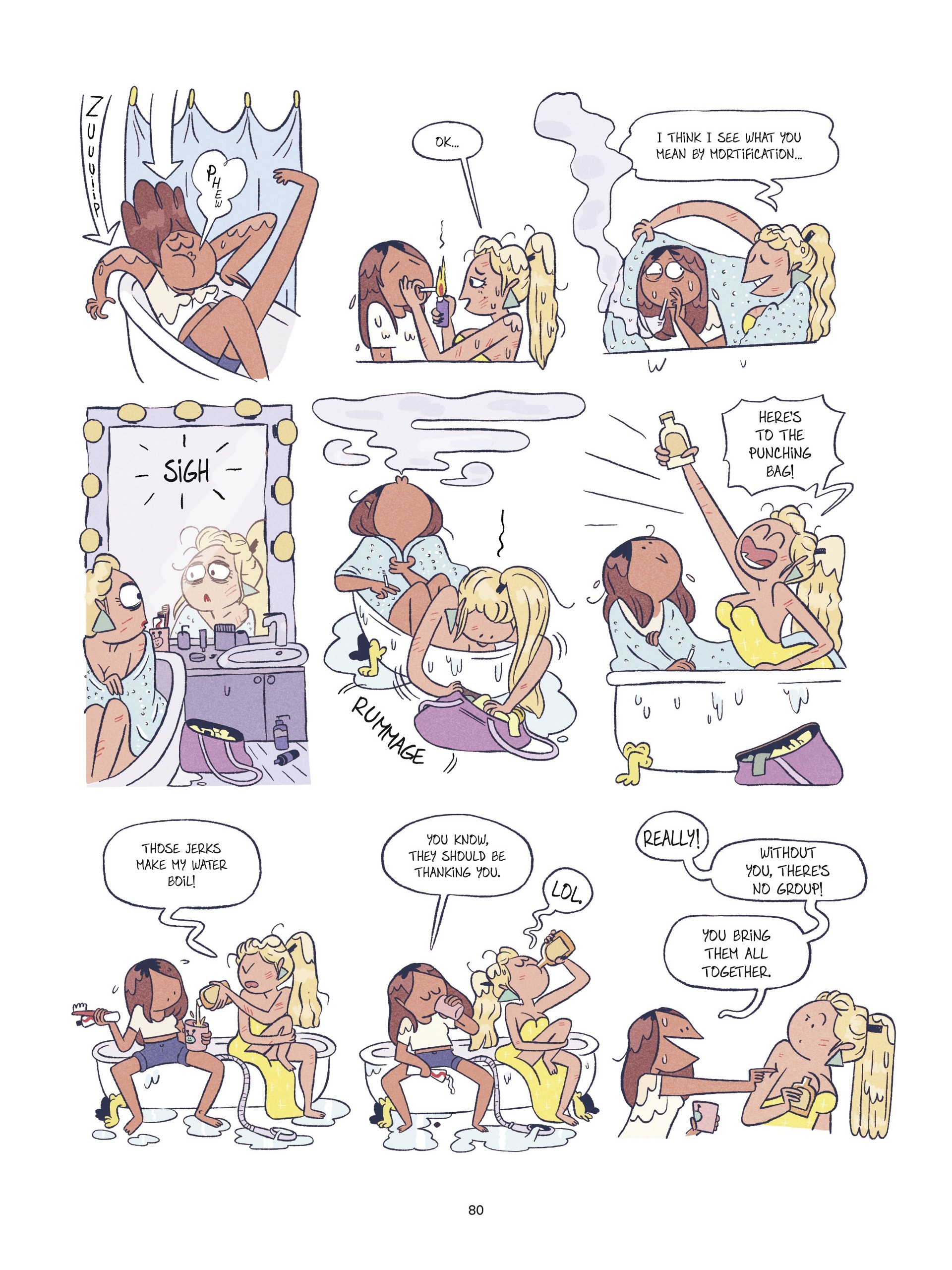 Read online Praising the Surface Behind the Scenes of Reality TV comic -  Issue # TPB - 74
