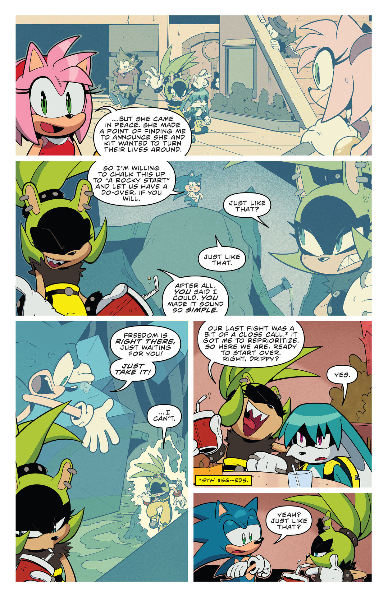 Read online Sonic the Hedgehog (2018) comic -  Issue #67 - 6