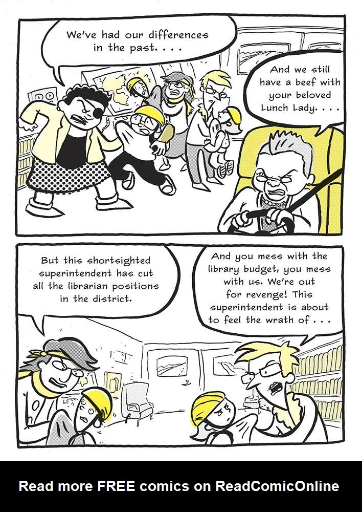 Read online Lunch Lady and the Schoolwide Scuffle comic -  Issue # TPB - 30