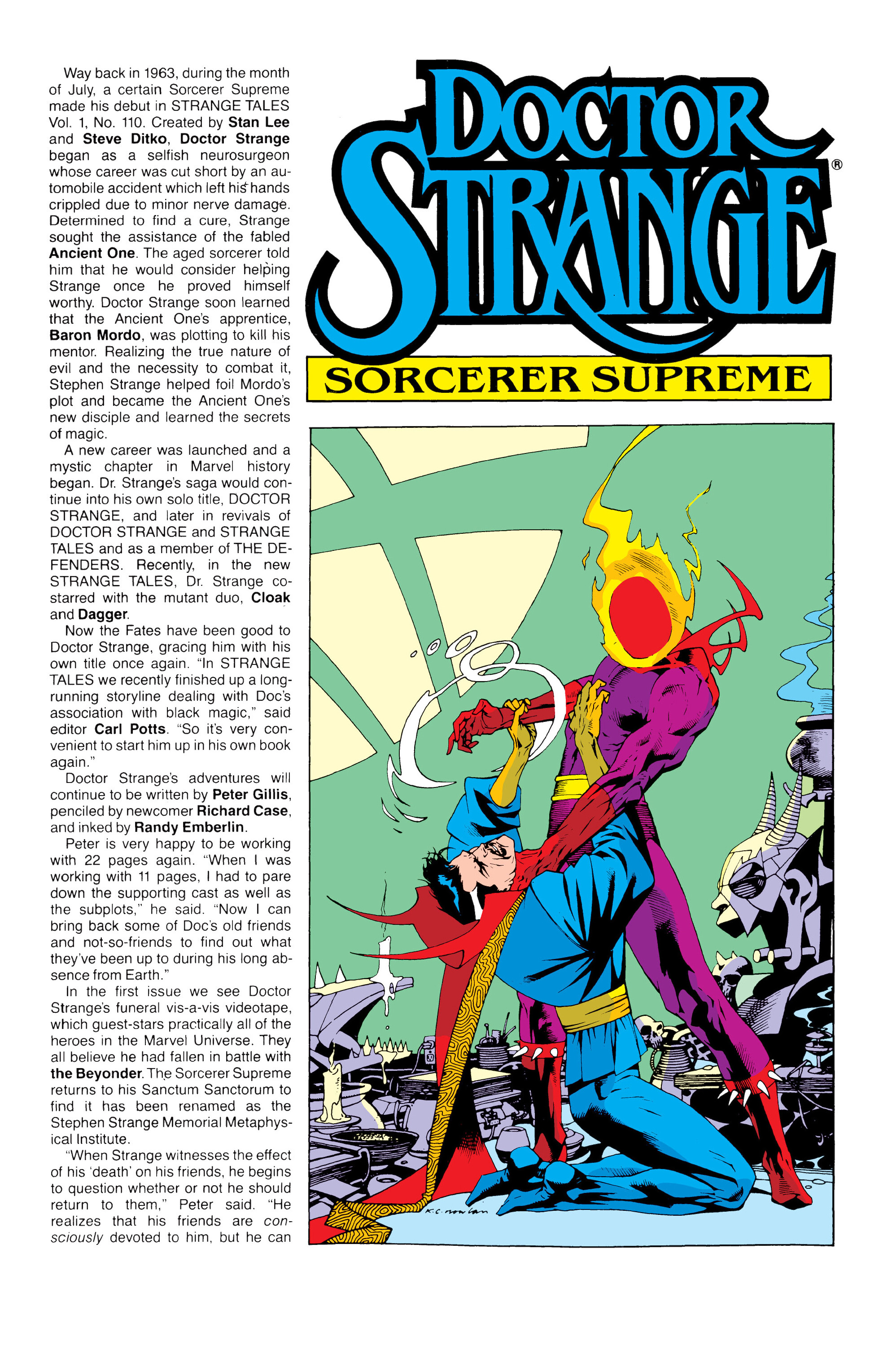 Read online Doctor Strange, Sorcerer Supreme Omnibus comic -  Issue # TPB 1 (Part 11) - 23