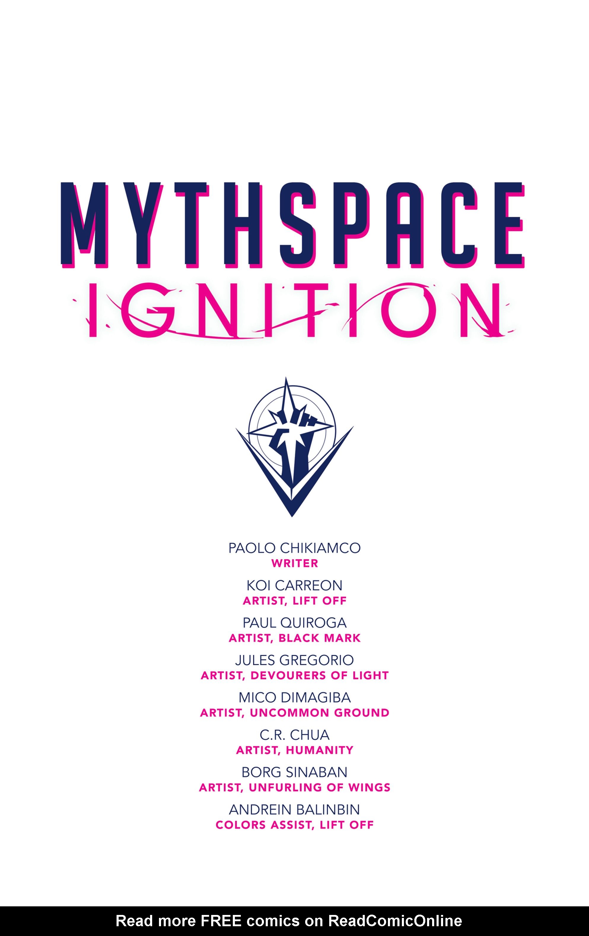 Read online Mythspace: Ignition comic -  Issue # TPB (Part 1) - 2