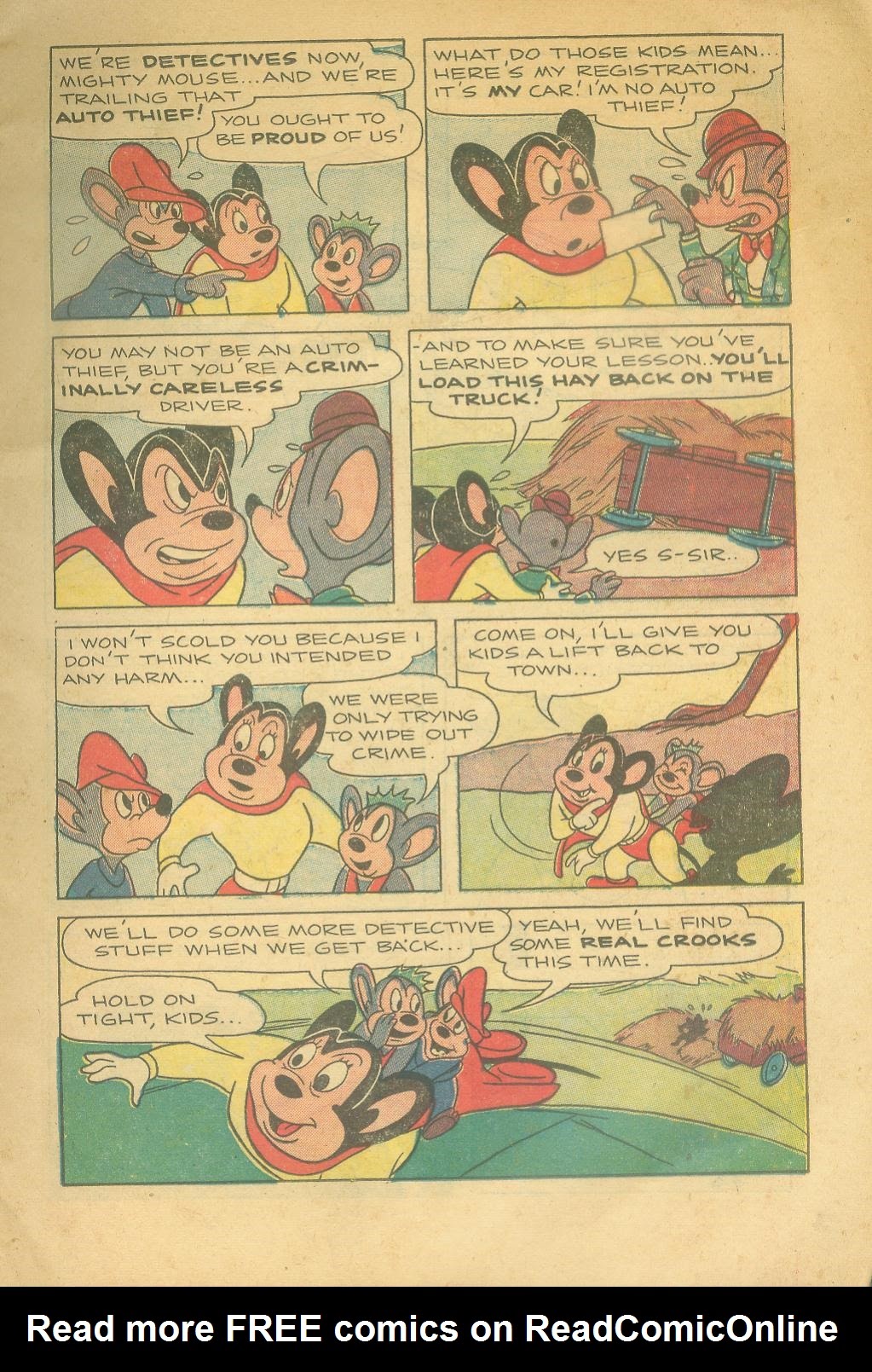 Read online Paul Terry's Mighty Mouse Comics comic -  Issue #49 - 11